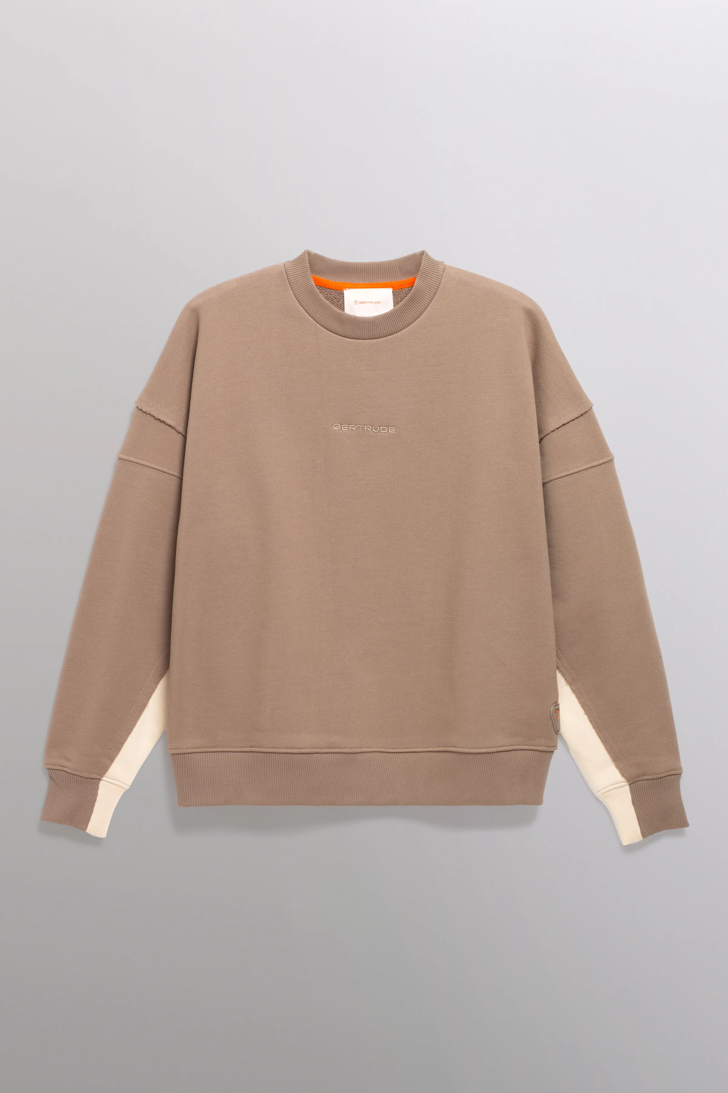 Sweat col rond bicolore unisexe Stan