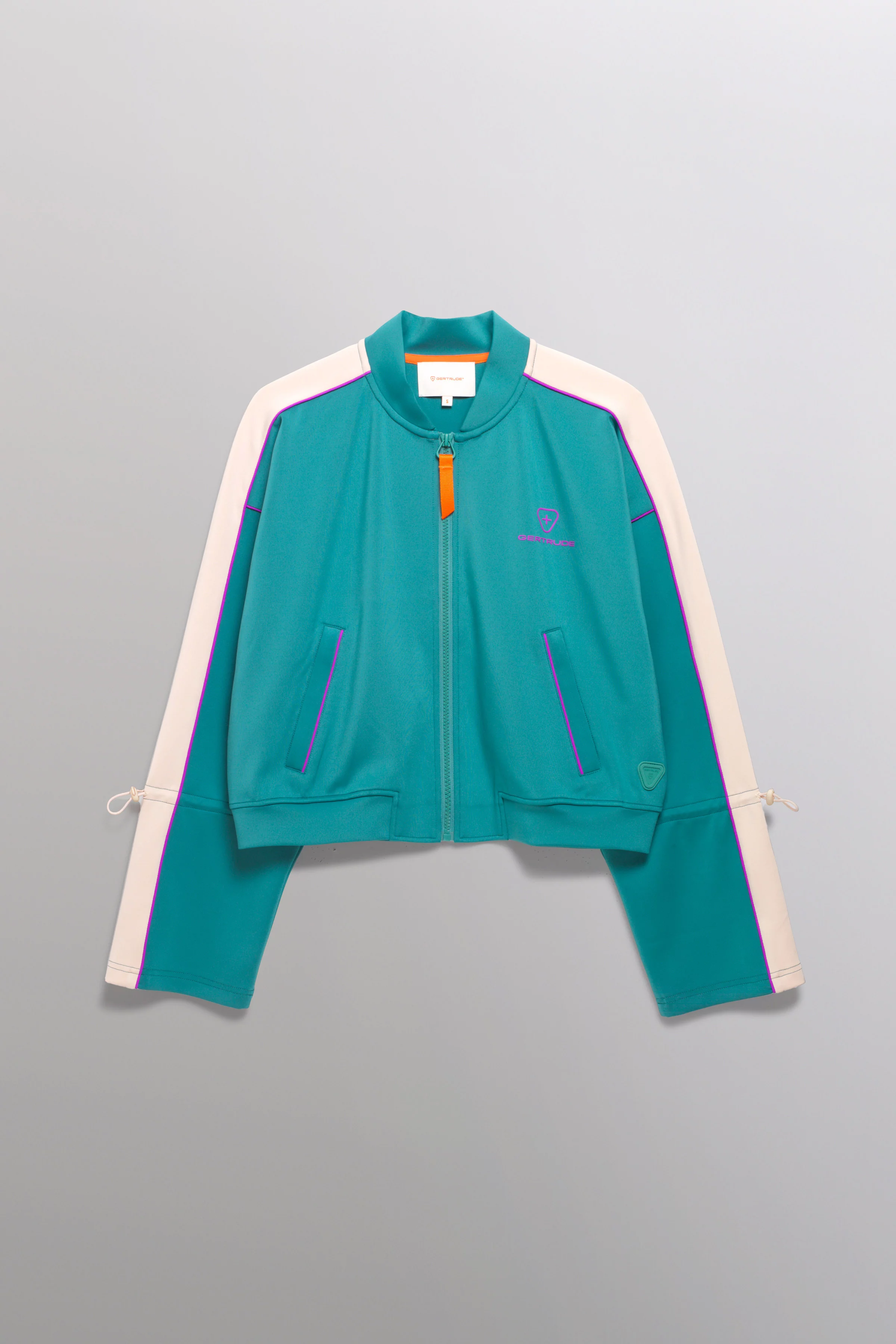 Esmée two-tone technical knit jogging jacke