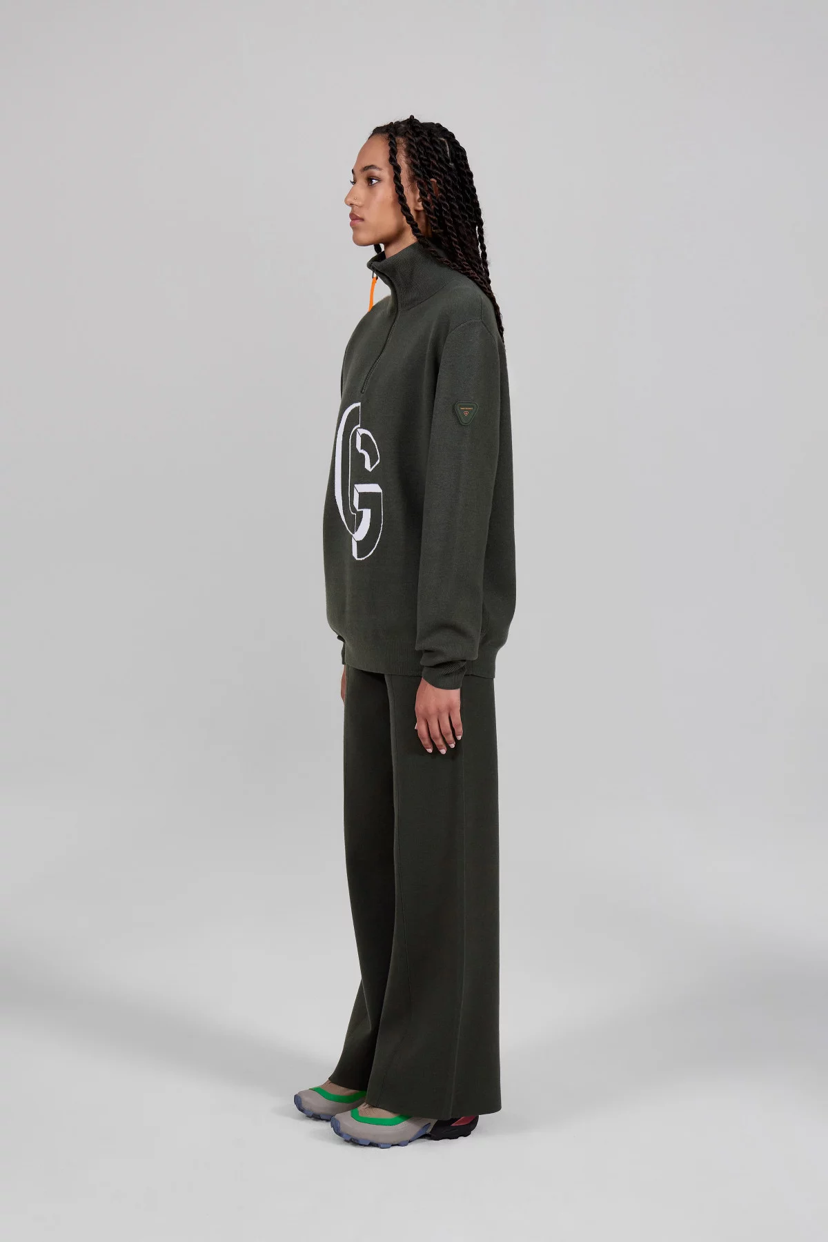 Pull col montant zippé Lewis