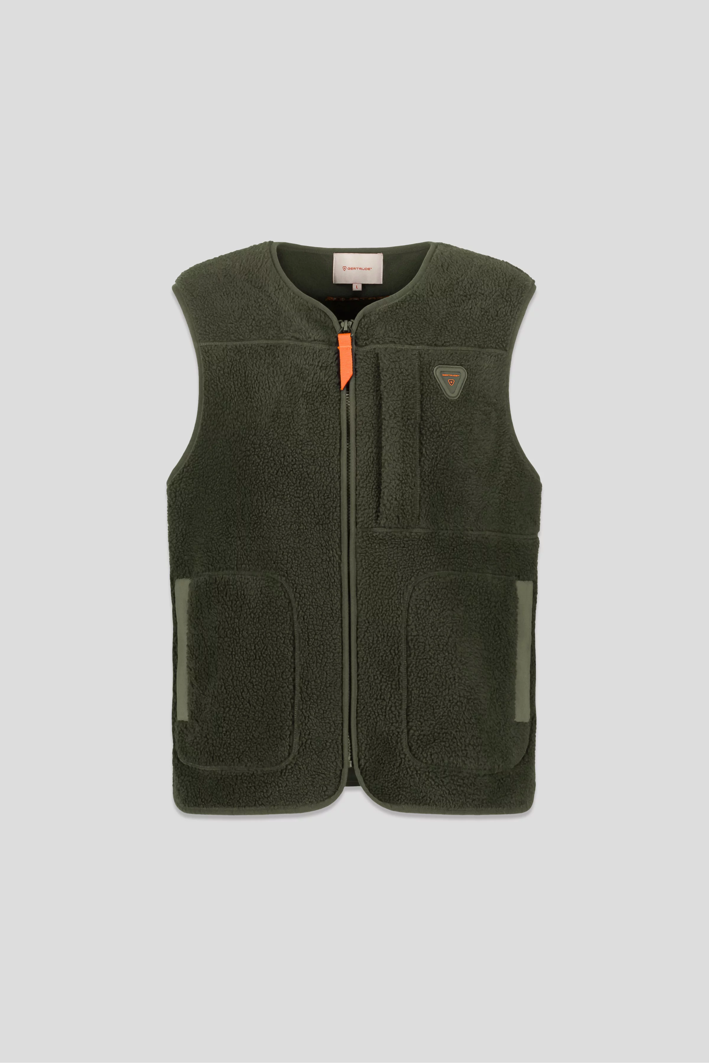 Unisex sleeveless jacket in sherpa Enzo