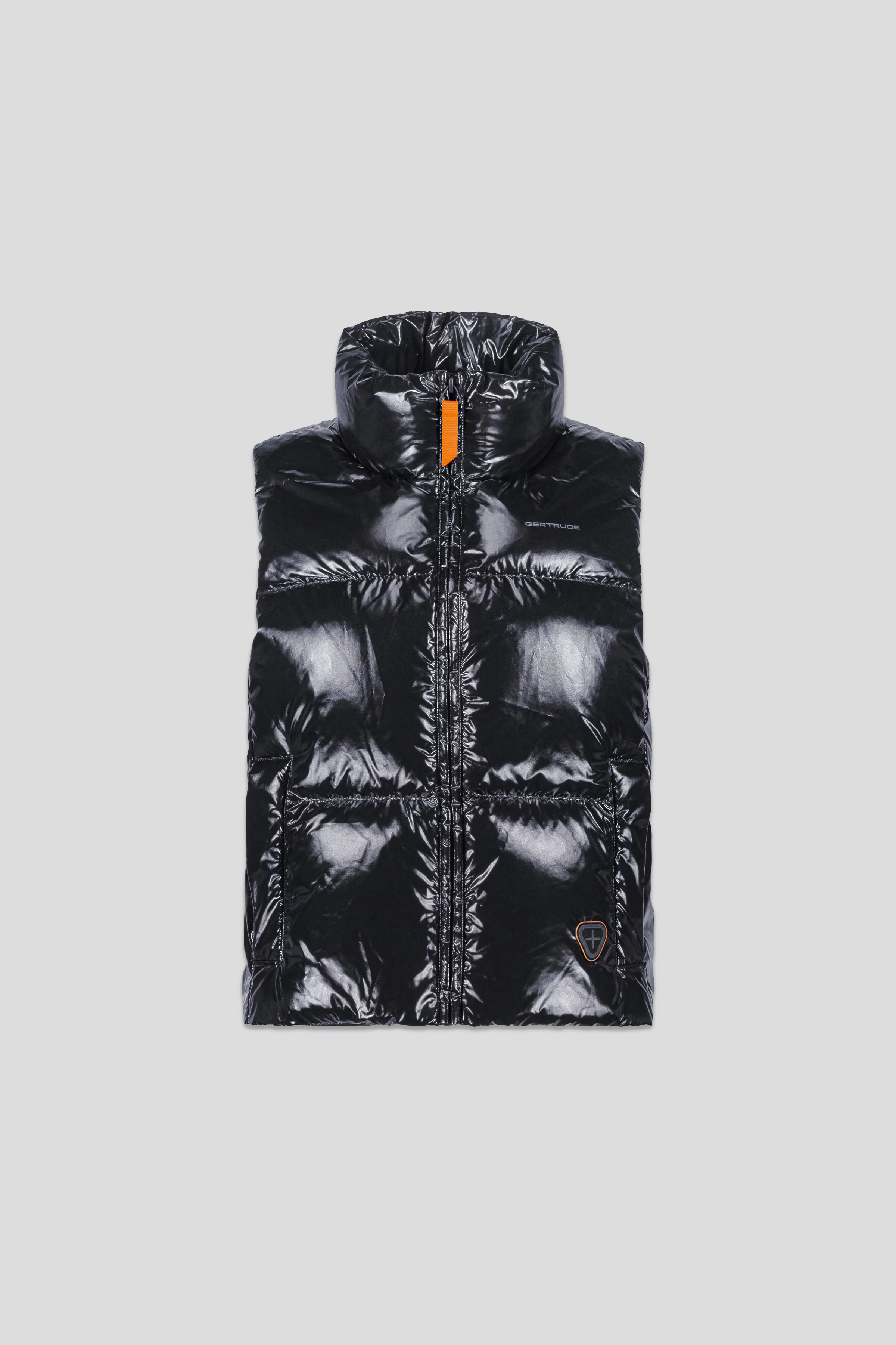 Sleeveless Puffy Shiny Down Jacket Galilée