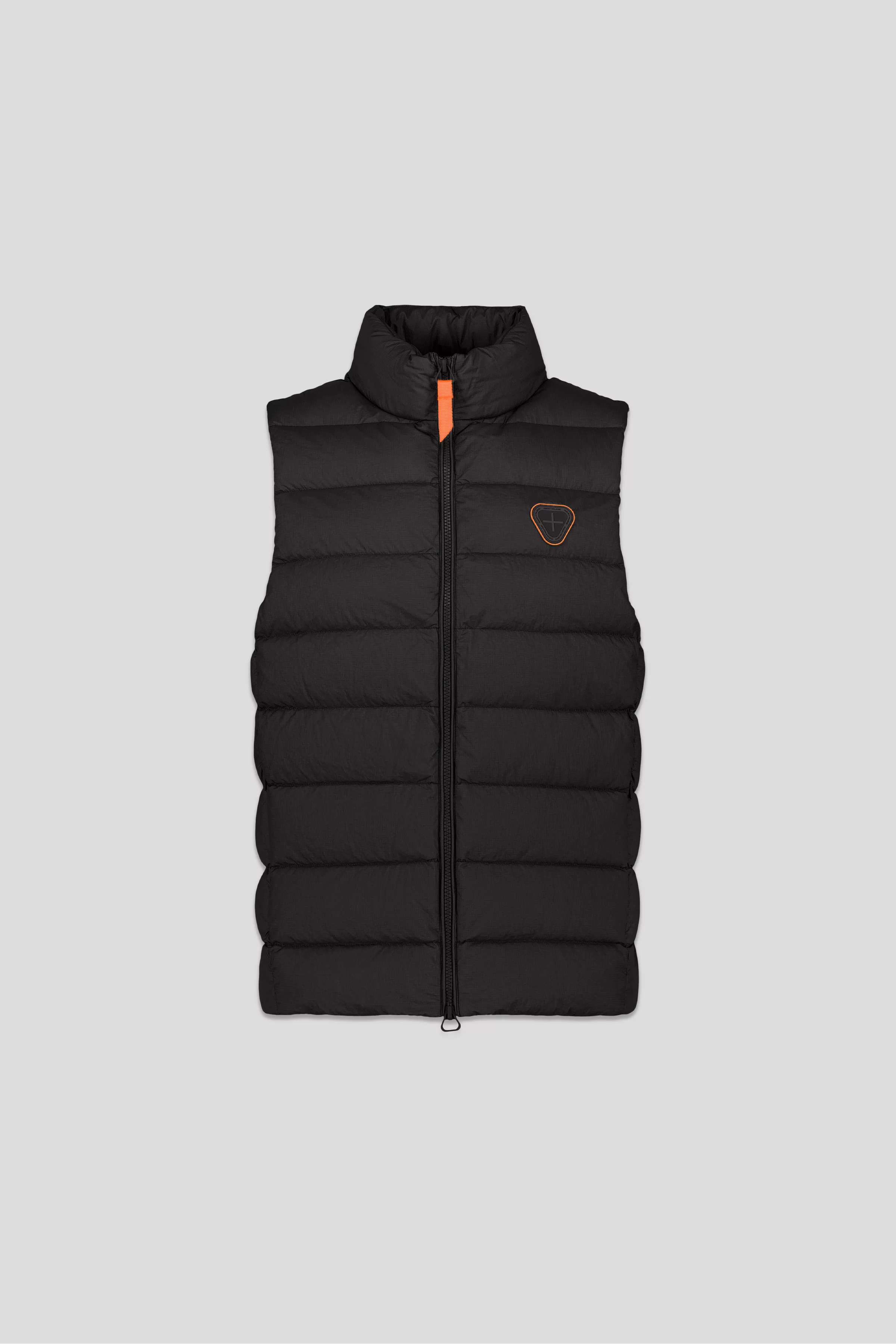 Straight-cut sleeveless down jacket Kitou
