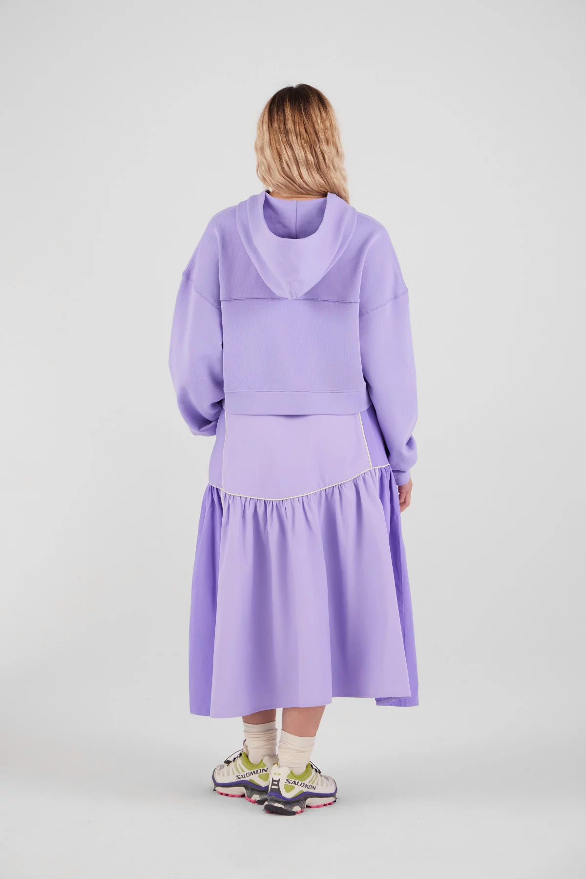 Jupe longue bicolore Judith