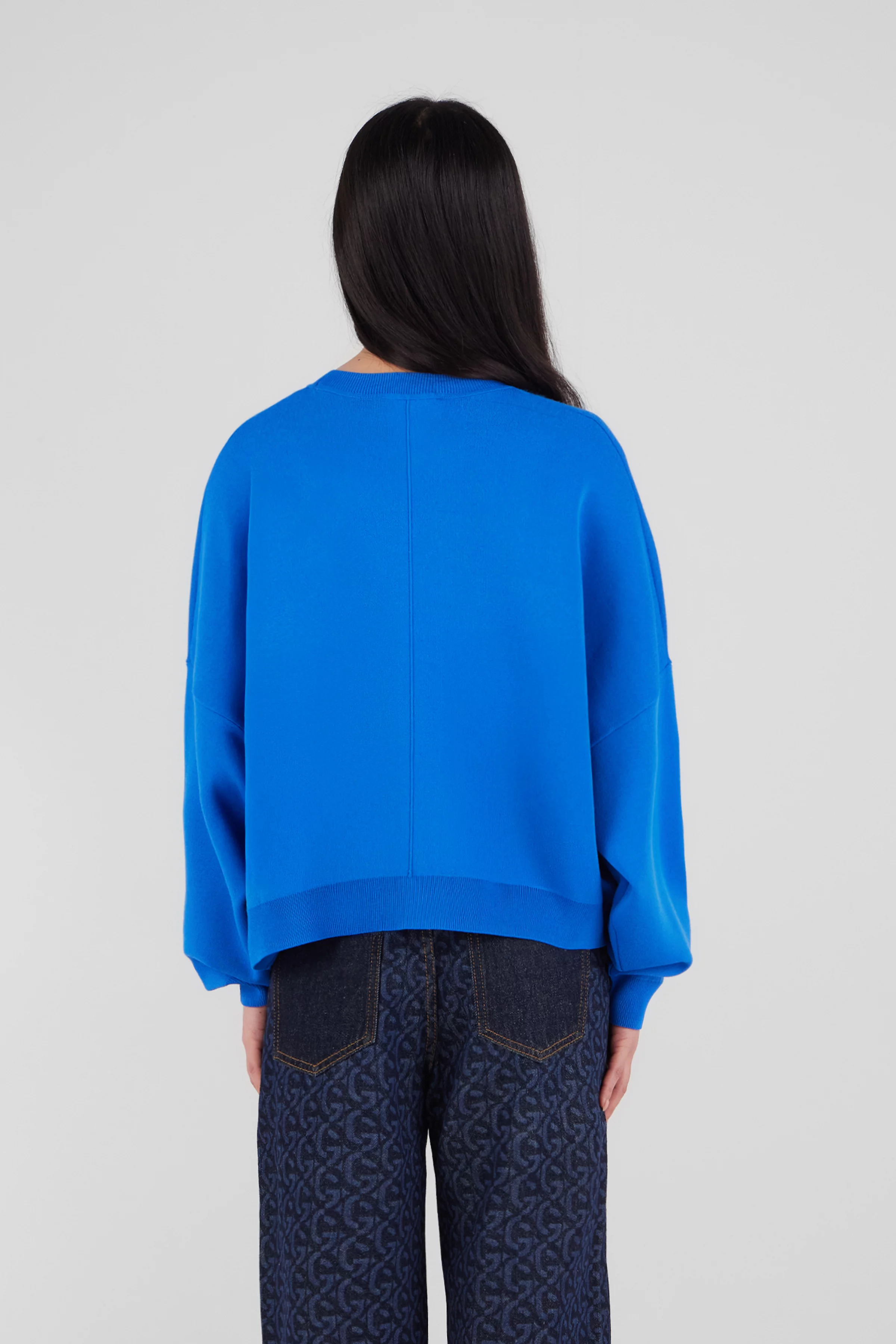 Round neck knit sweater Chandler