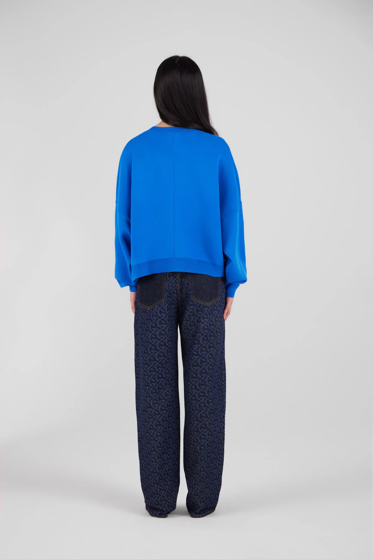 Jeans boyfriend taille haute Stella