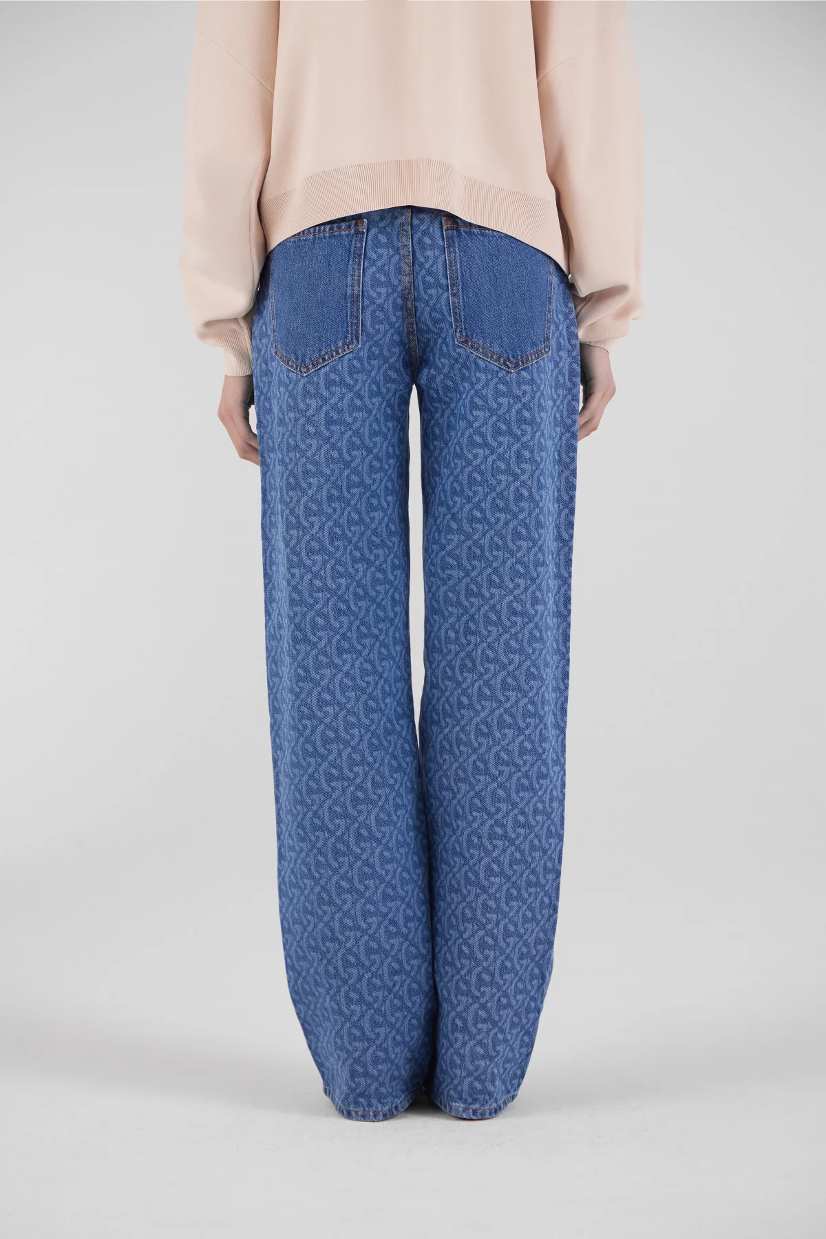 Jeans boyfriend taille haute Stella