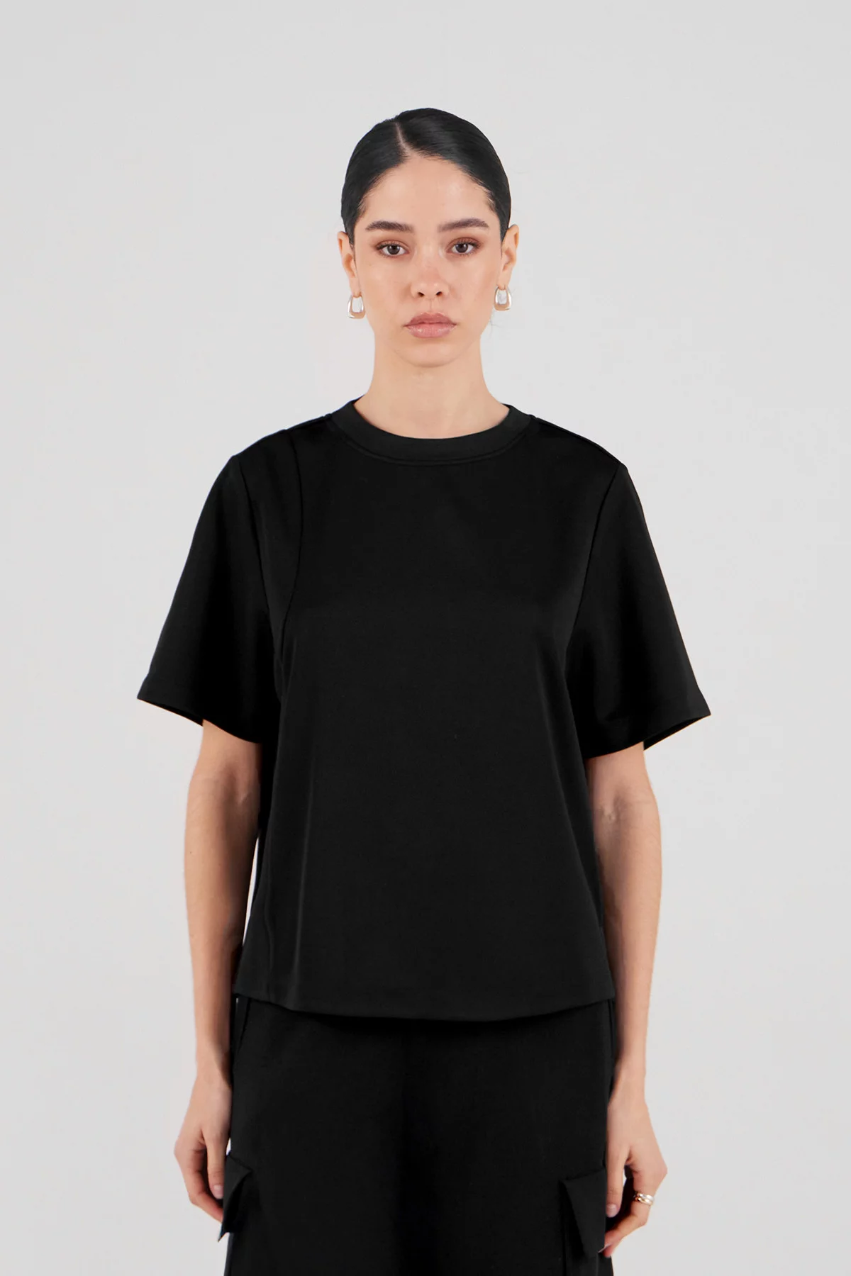 Top en maille asymétrique avec dos ouvert Walden