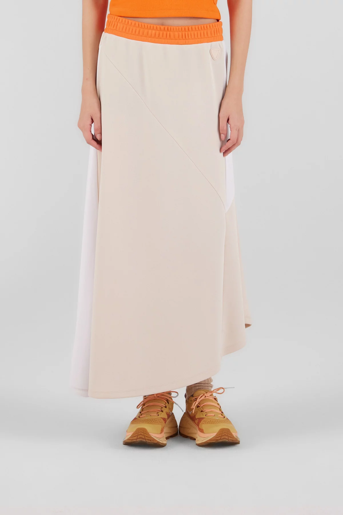 Knitted midi skirt Fan