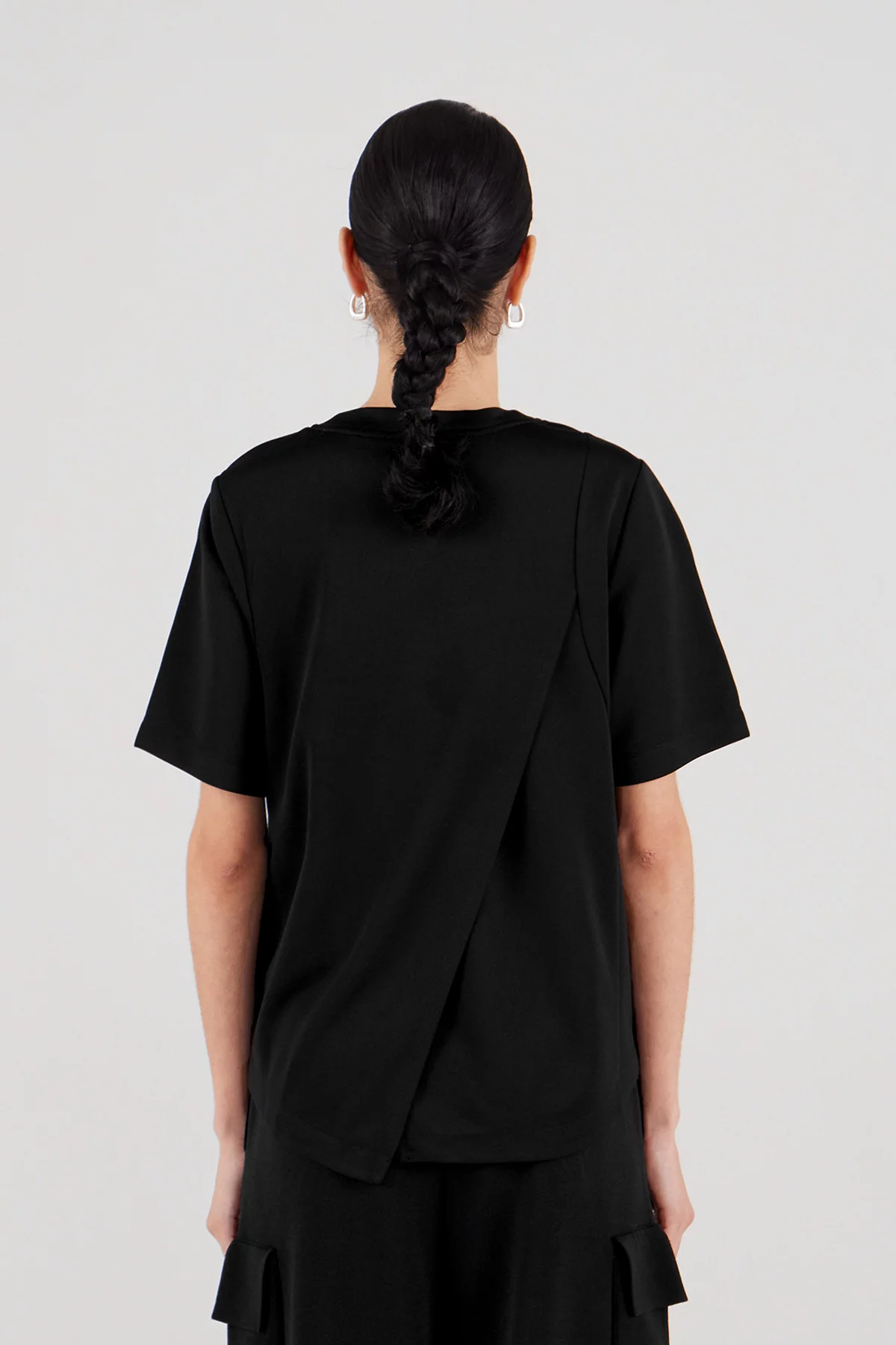 Top en maille asymétrique avec dos ouvert Walden