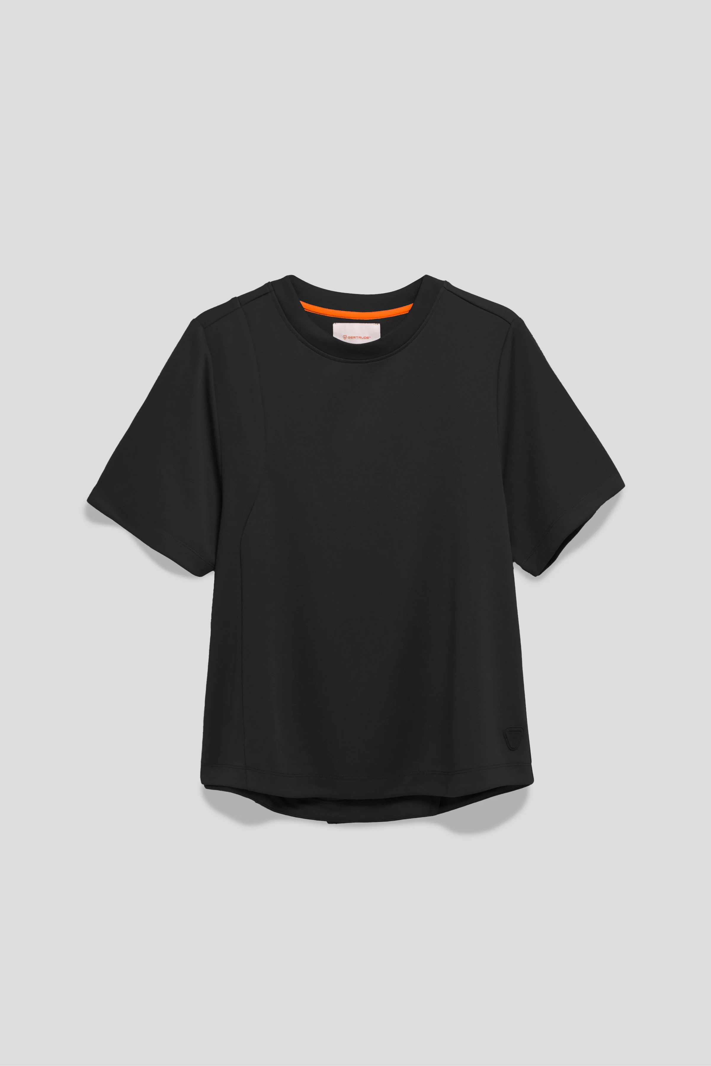 Asymmetrical knitted top with open back Walden
