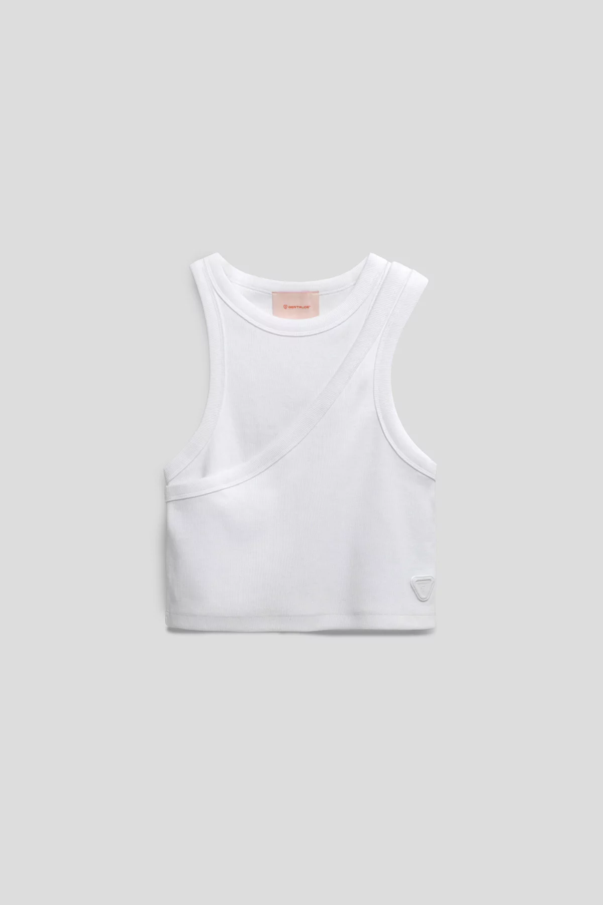 Débardeur asymétrique en jersey Deyna