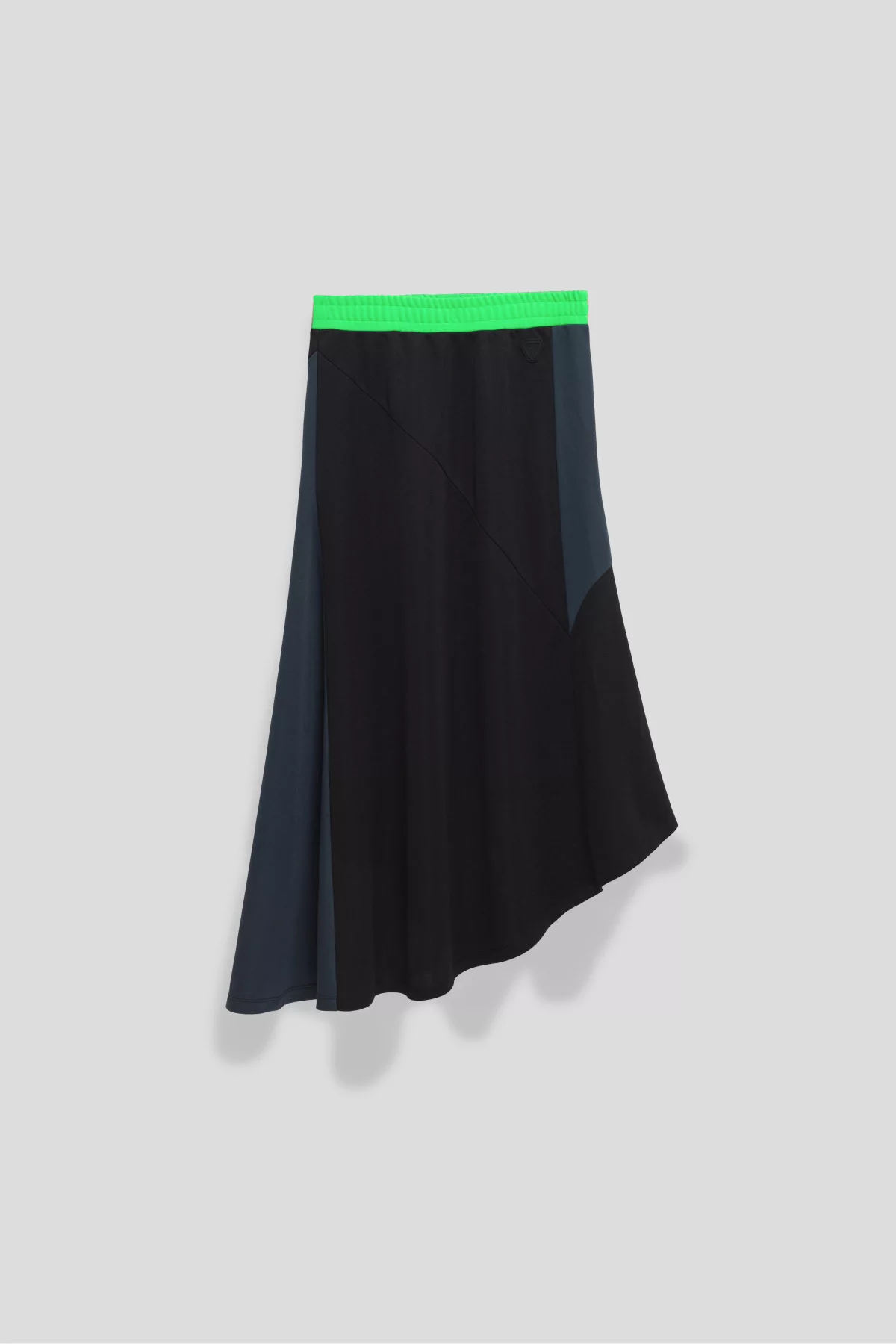 Jupe midi en maille Fan