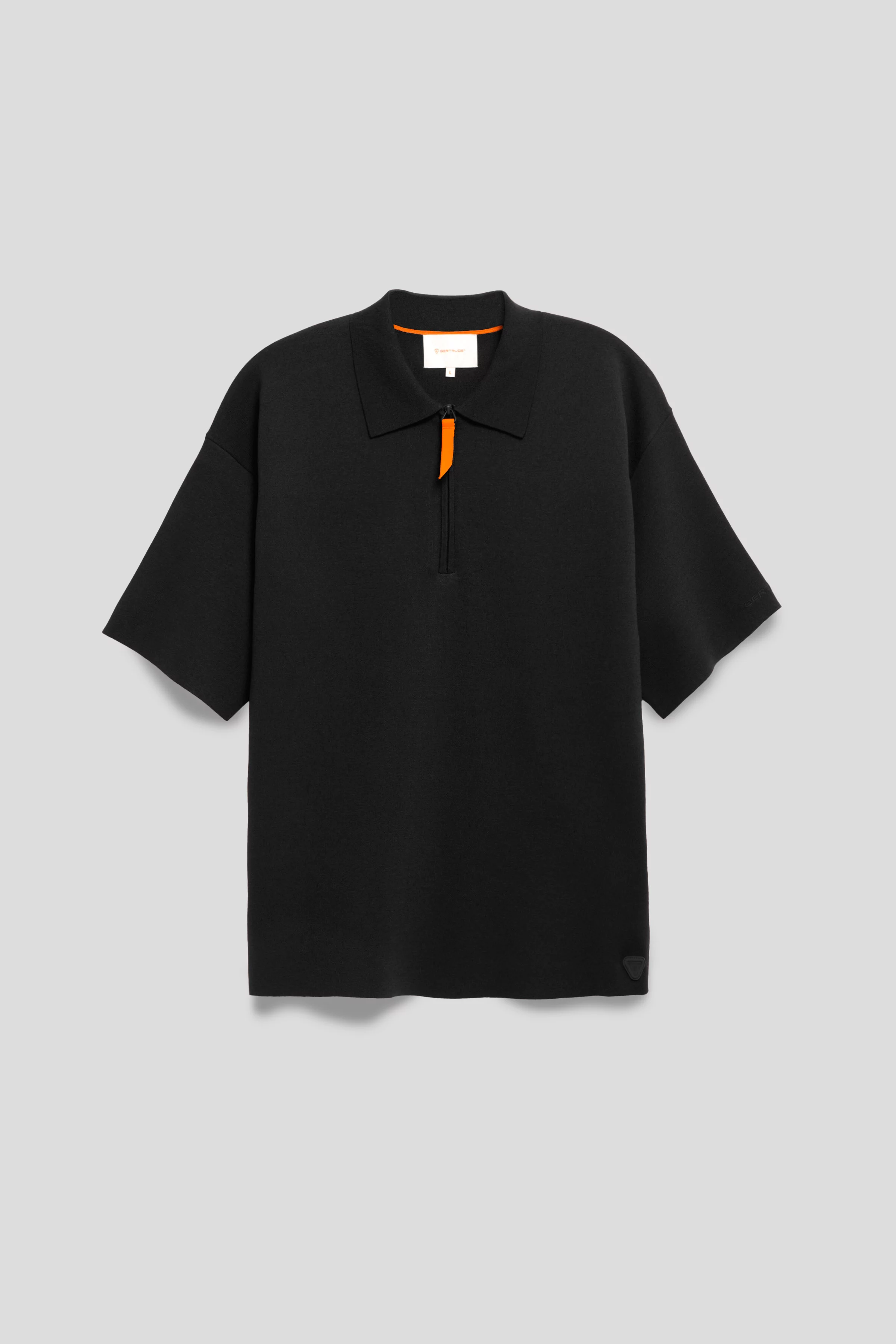 Polo en maille avec col zippé Lulu