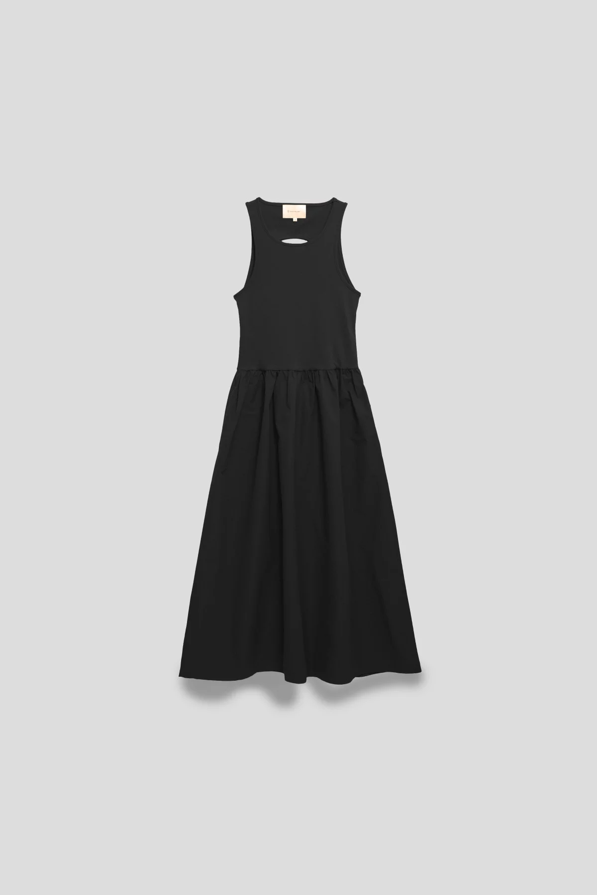 Robe midi sans manches avec ouverture dans le dos Marcelline