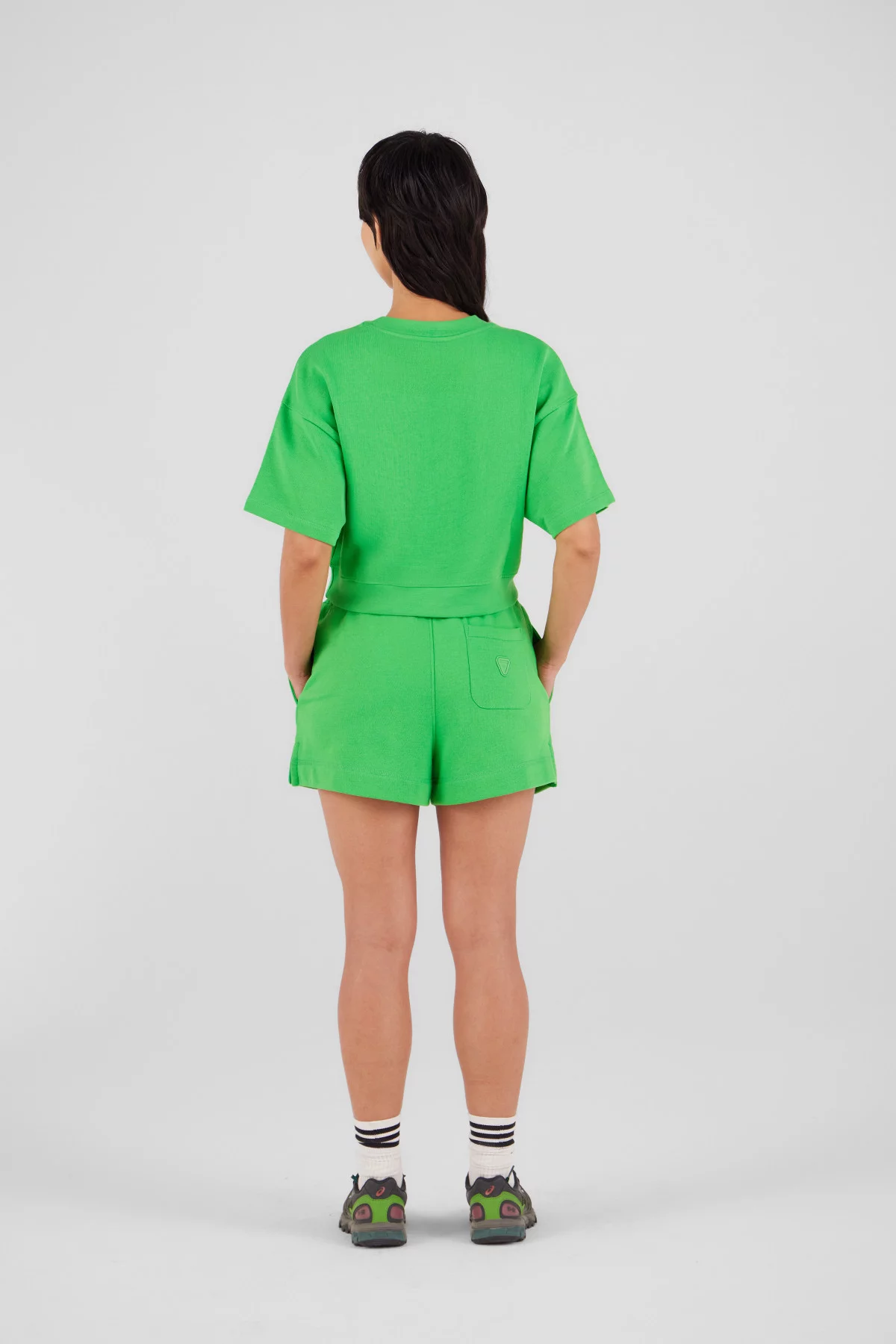 Cropped round-neck sweatshirt Adonia