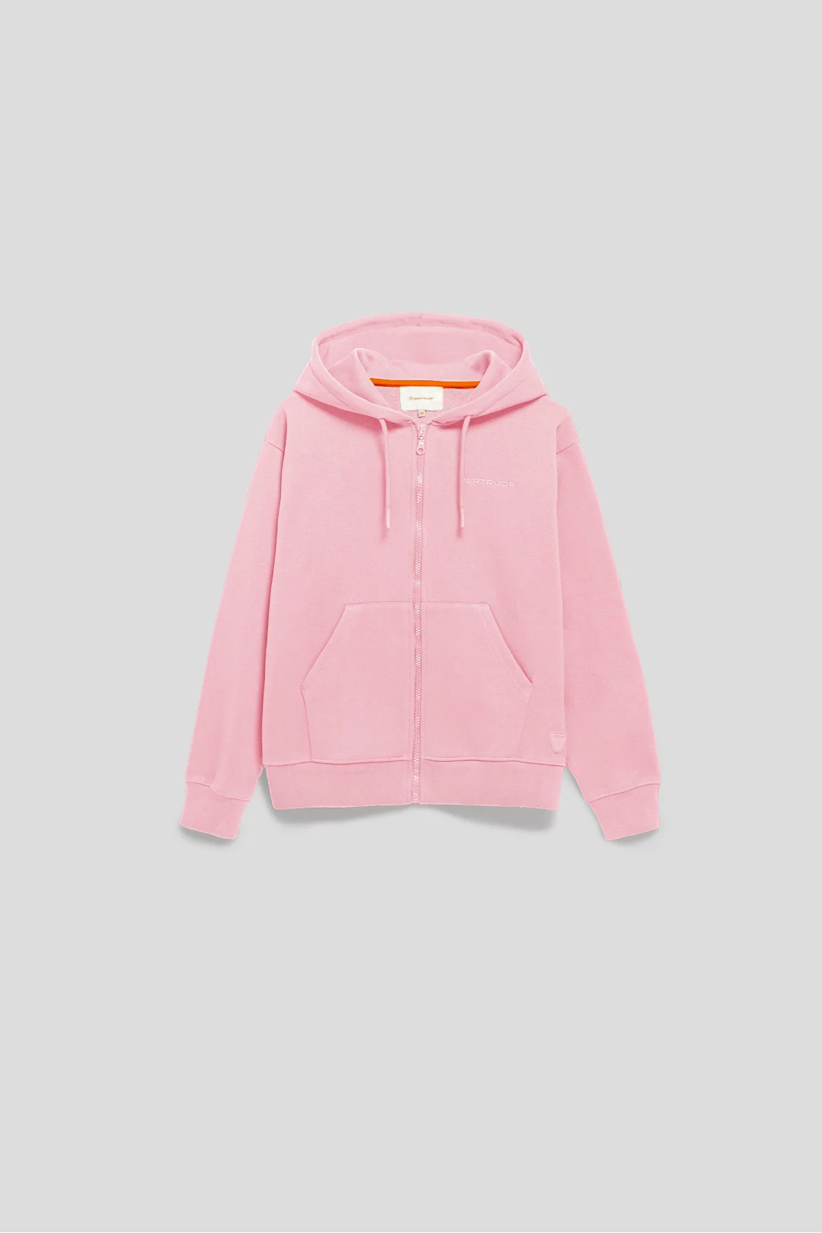 Hoodie with zip fastening...