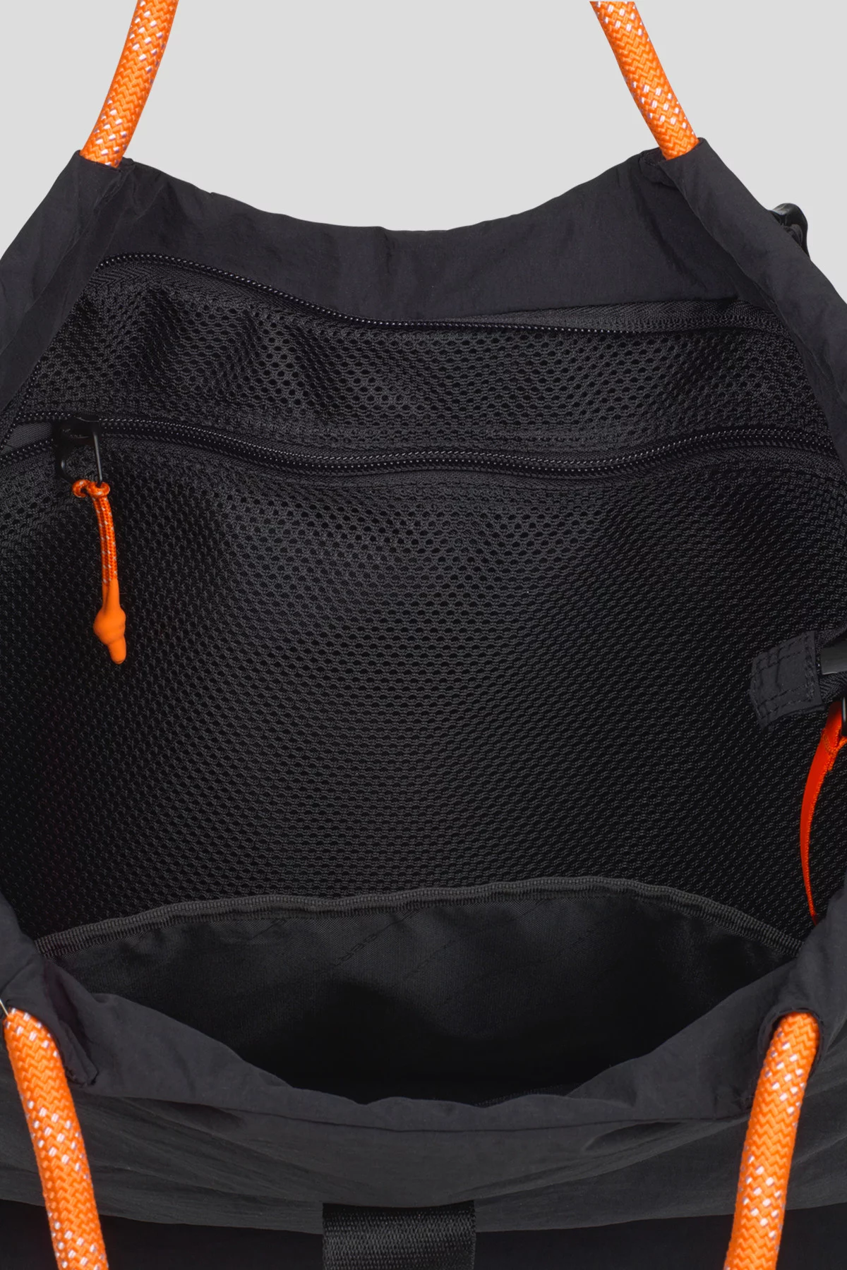 Sac en nylon texturé zippé Tevy