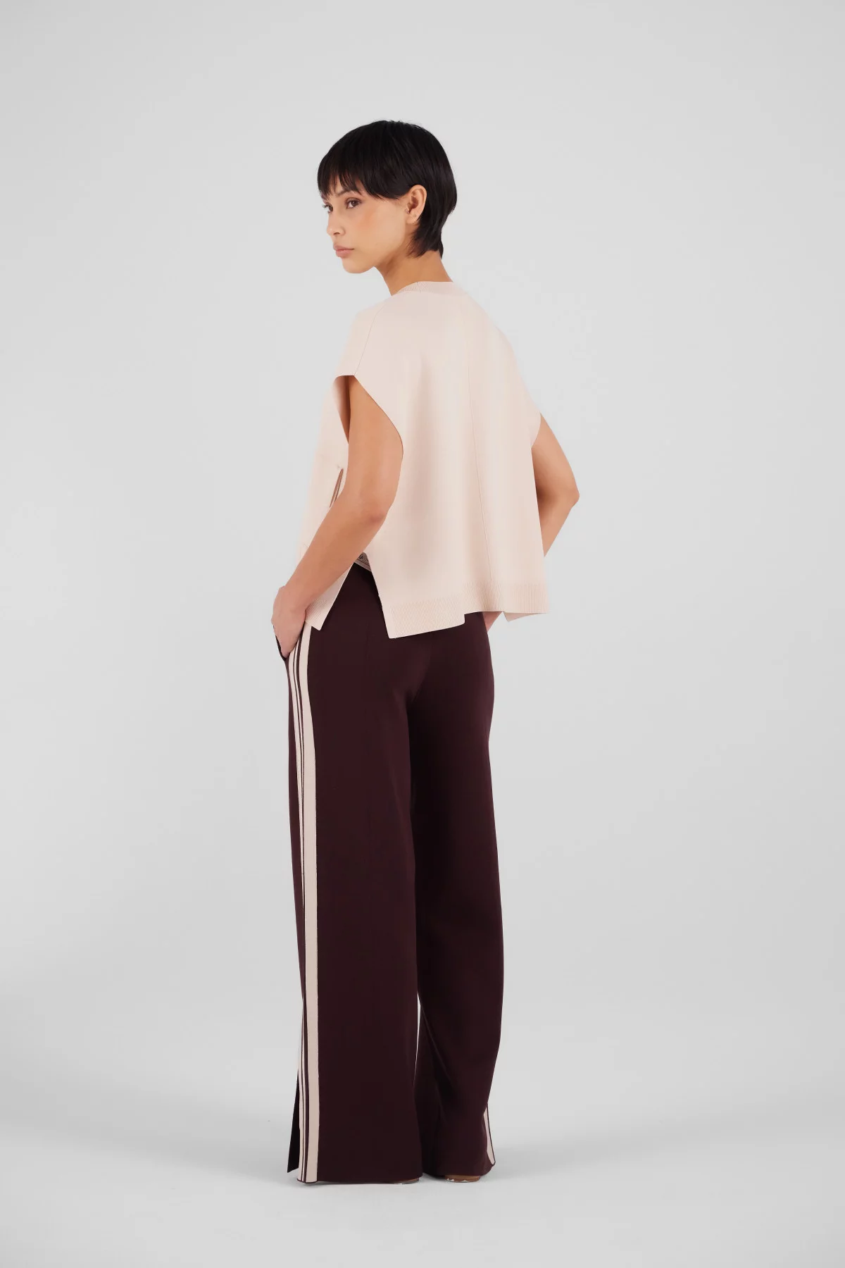 Pantalon en maille Irma