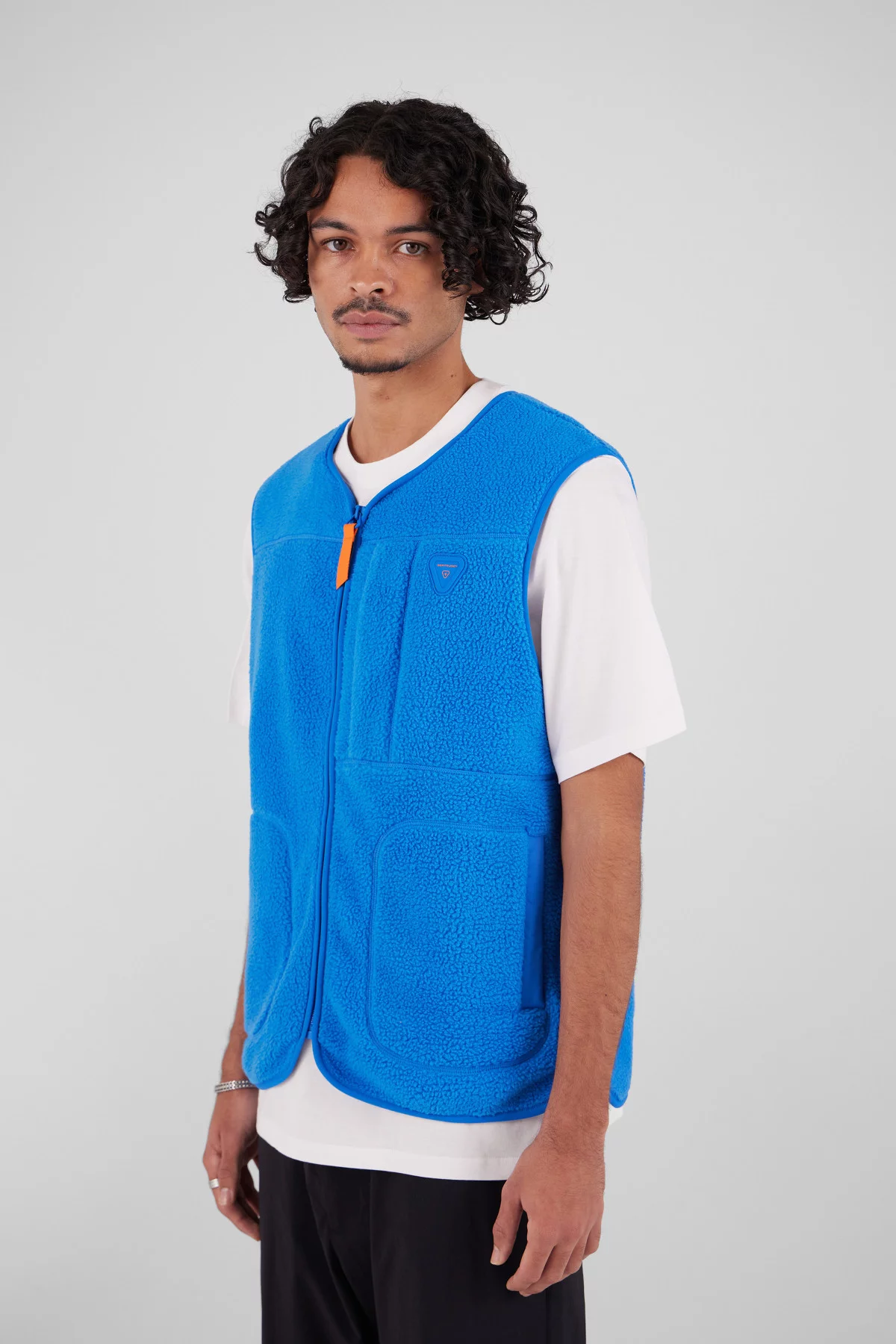 Veste sans manches en sherpa unisexe Enzo