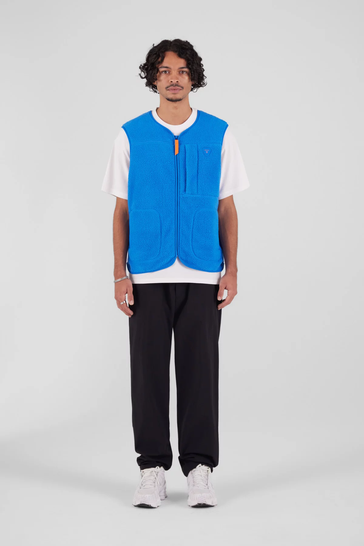 Veste sans manches en sherpa unisexe Enzo