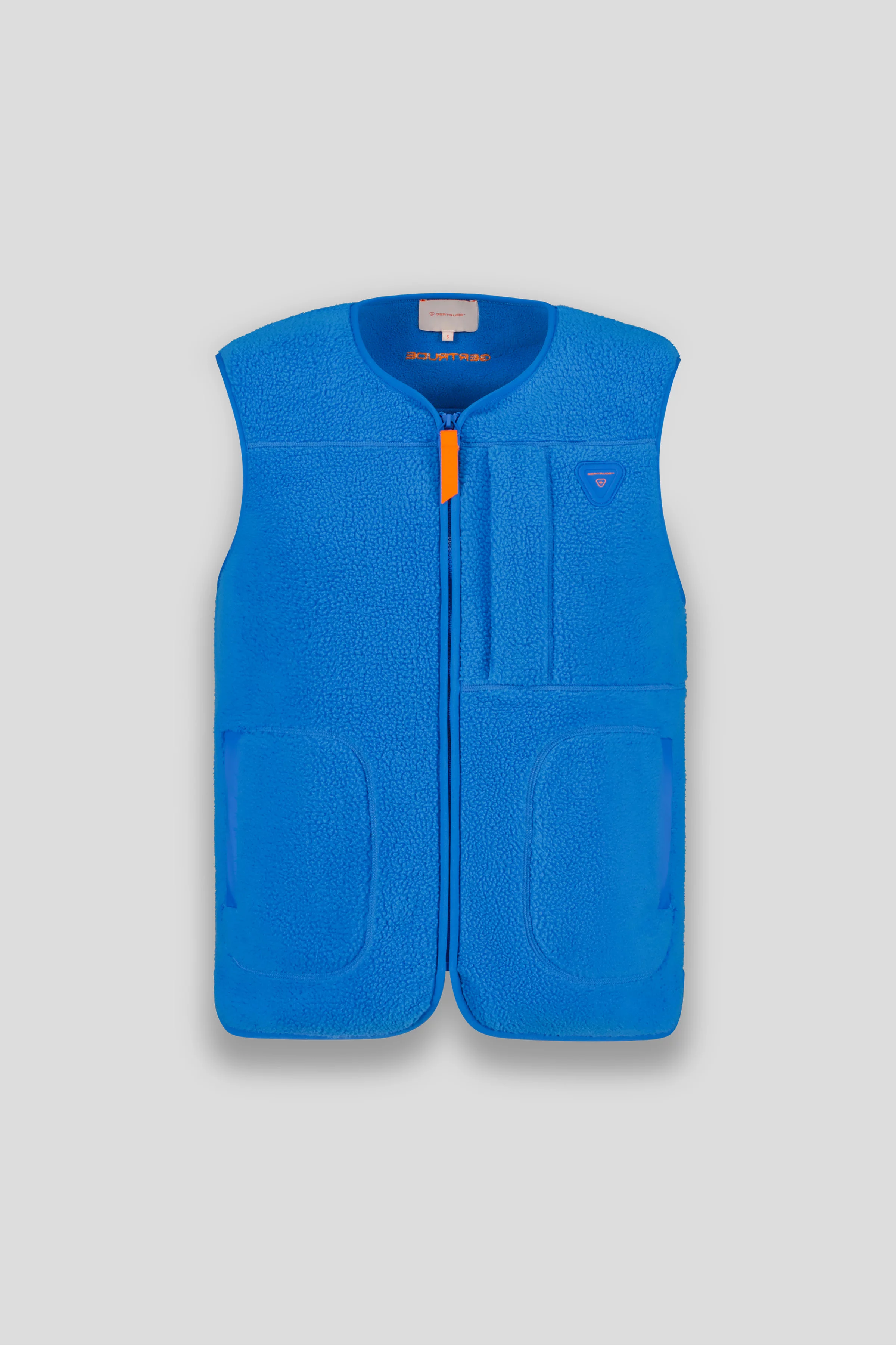 Sleeveless jacket in unisex sherpa Enzo