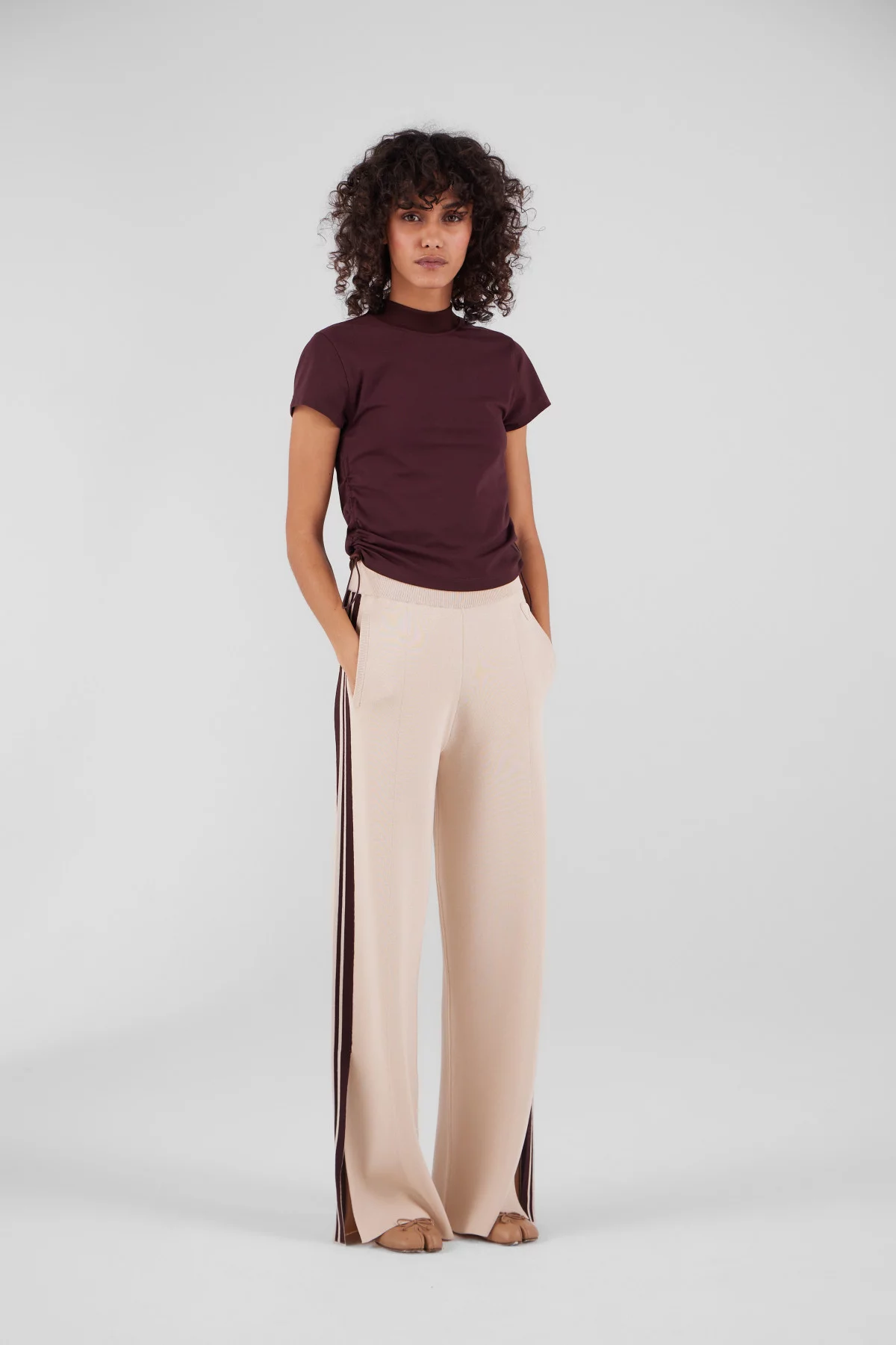 Pantalon en maille Irma