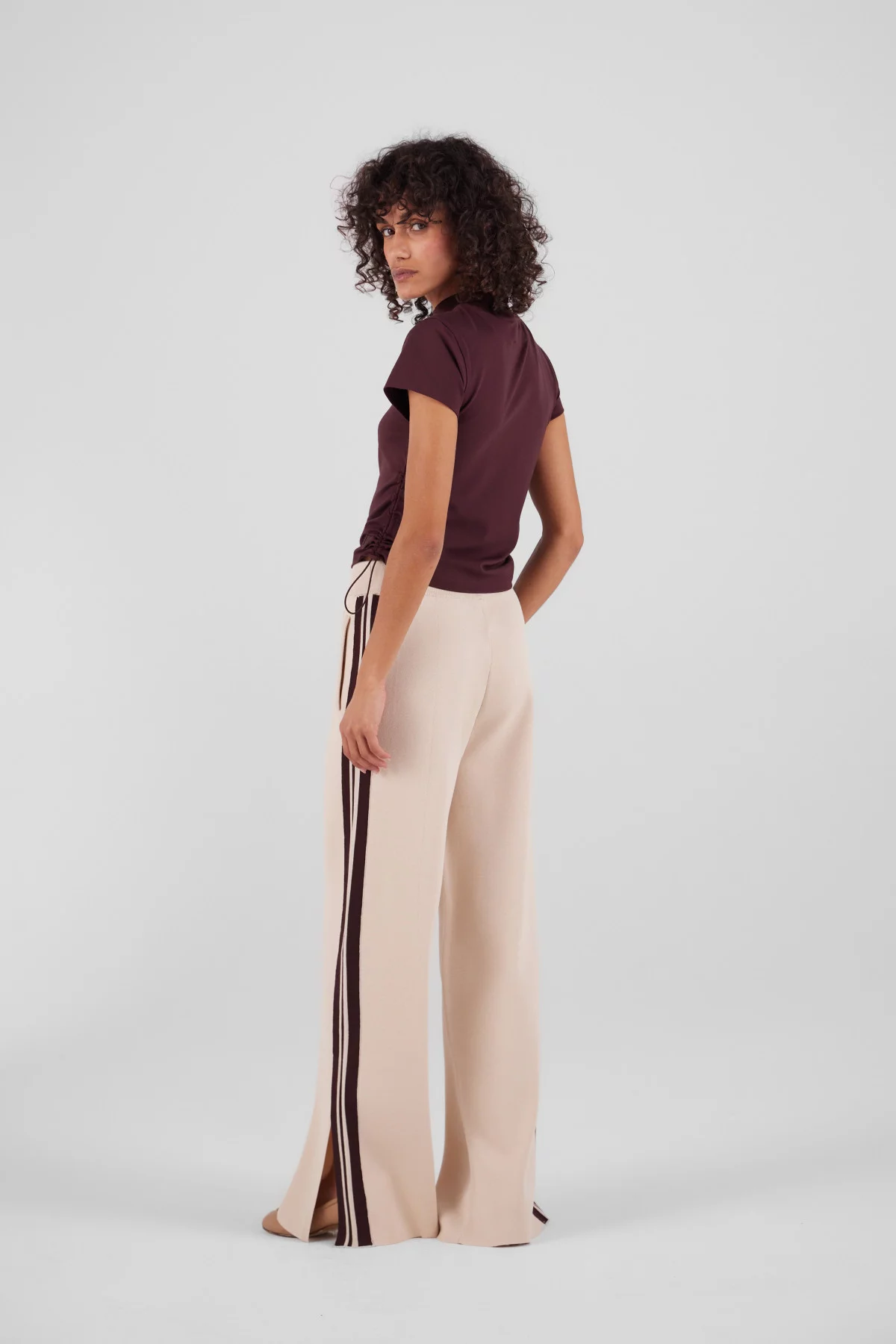 Pantalon en maille Irma
