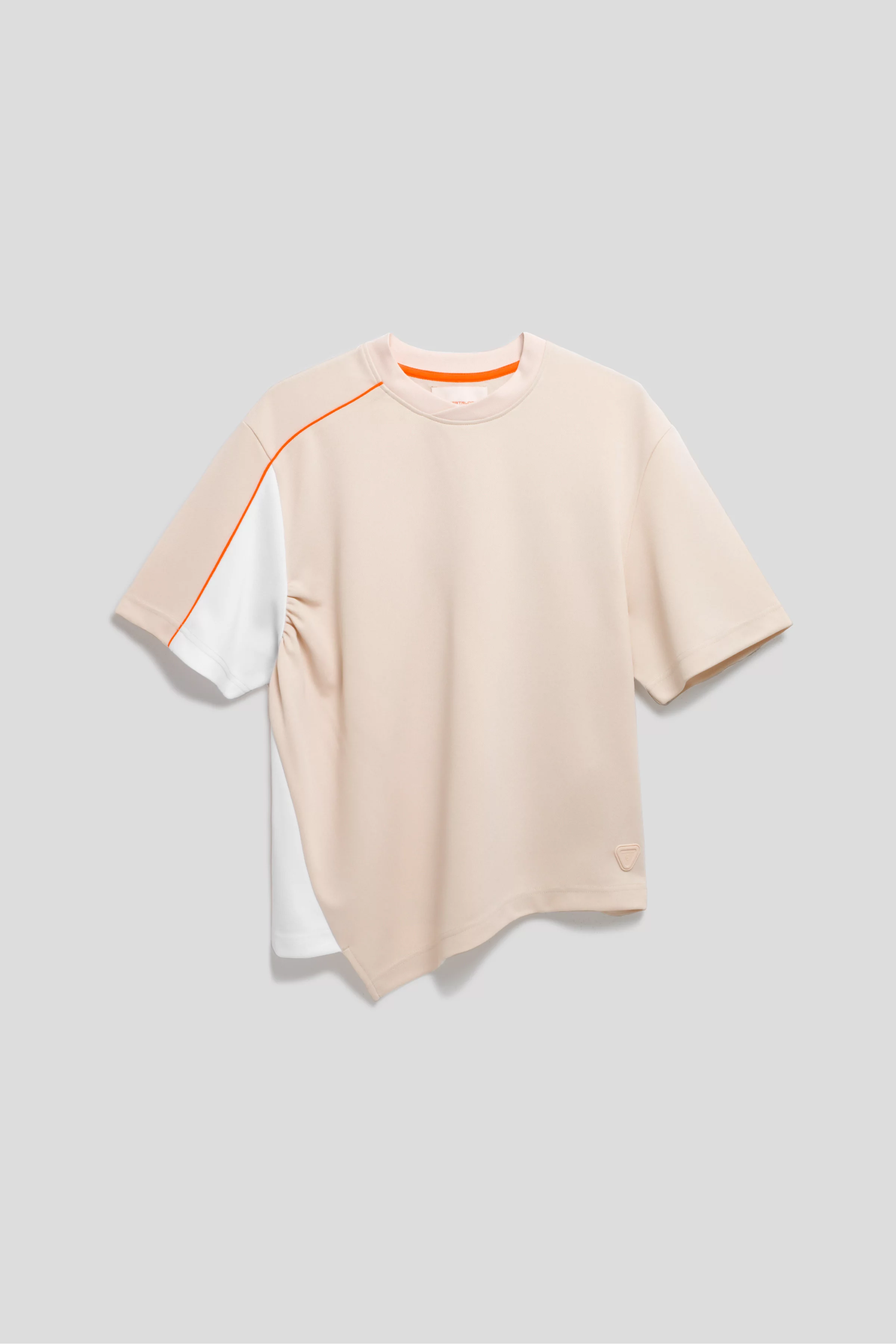 Top asymétrique en maille américaine légère Walt