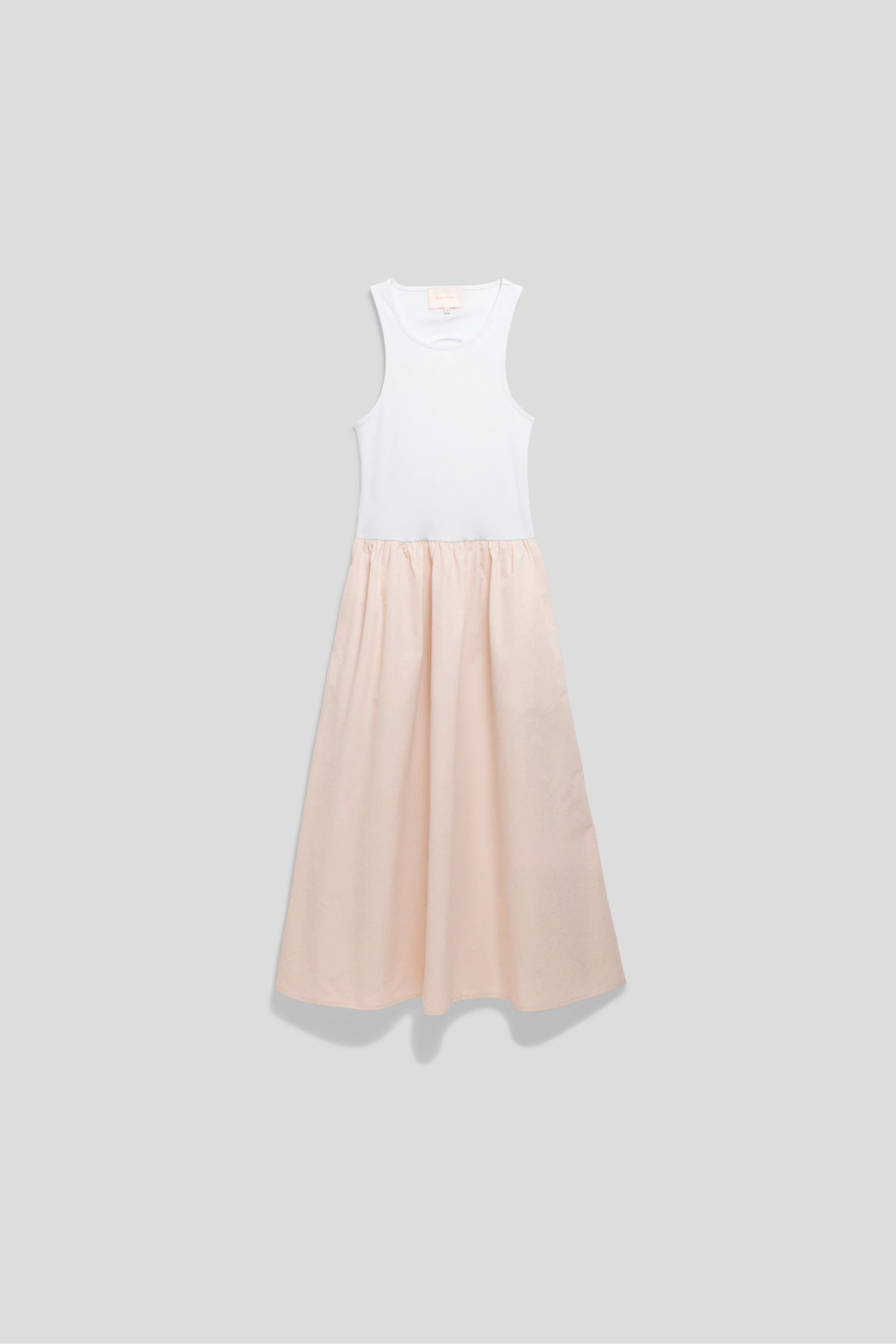 Robe midi sans manches avec ouverture dans le dos Marcelline