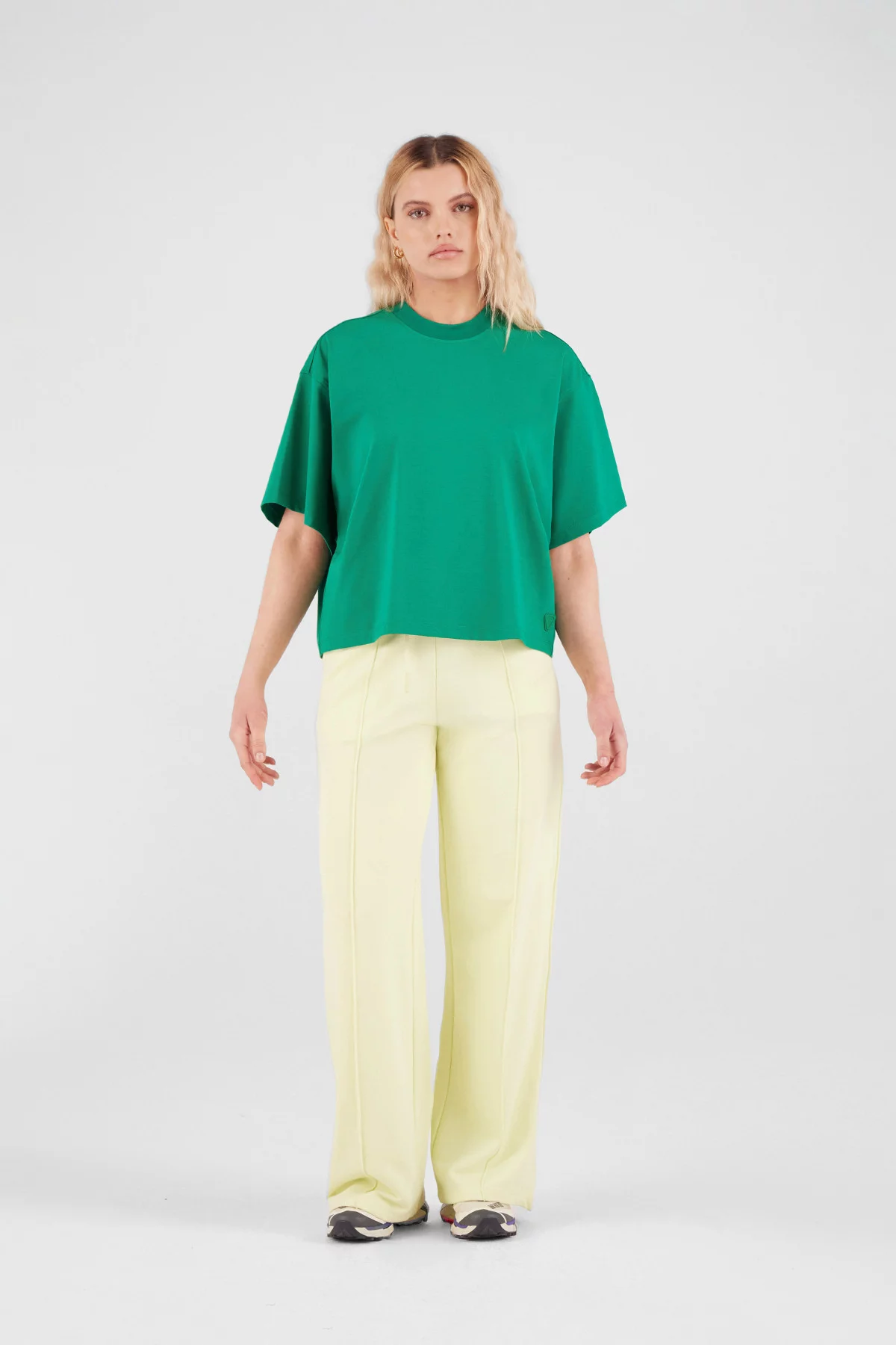 Loose T-shirt in technical jersey Suzon