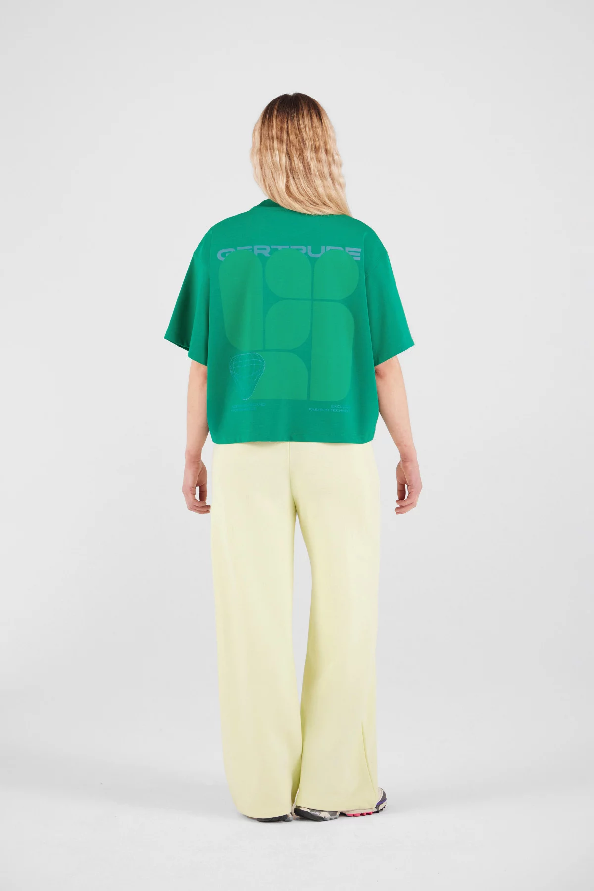 Loose T-shirt in technical jersey Suzon