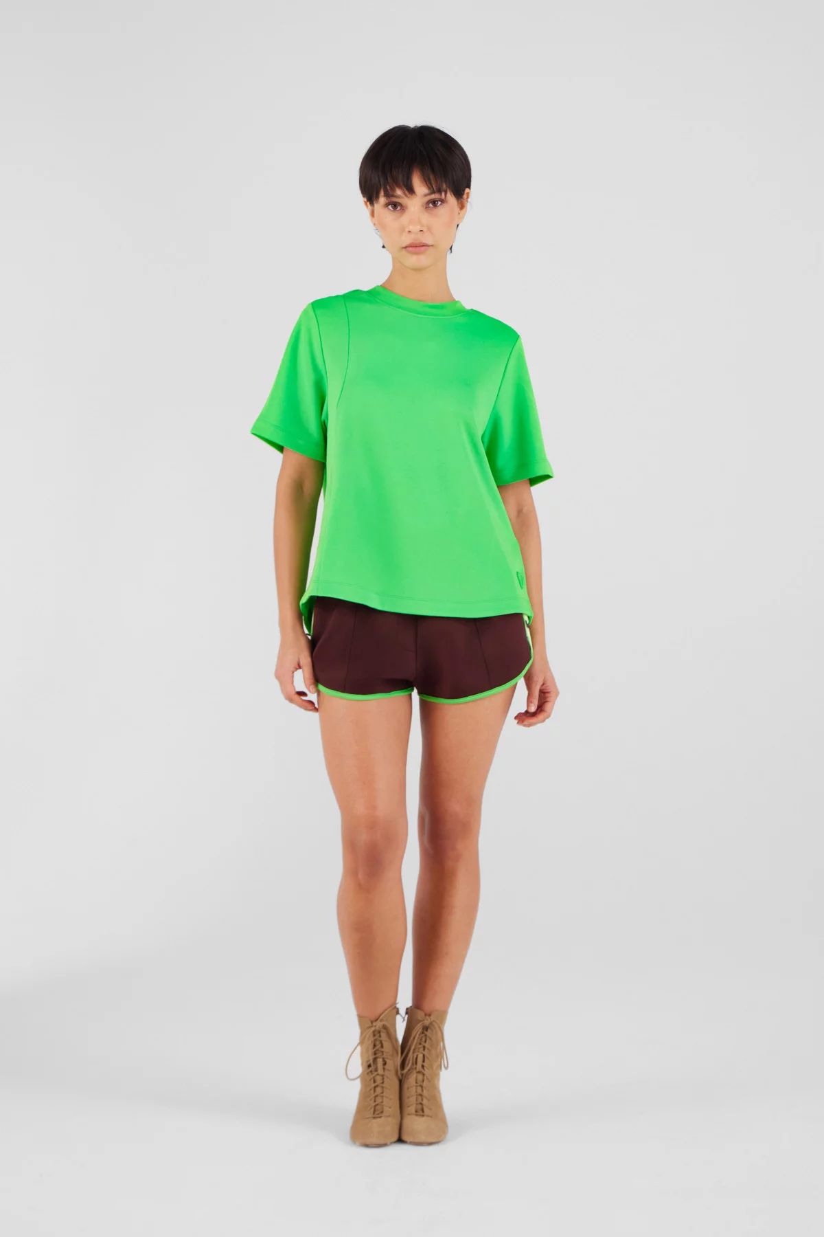 Top en maille asymétrique avec dos ouvert Walden