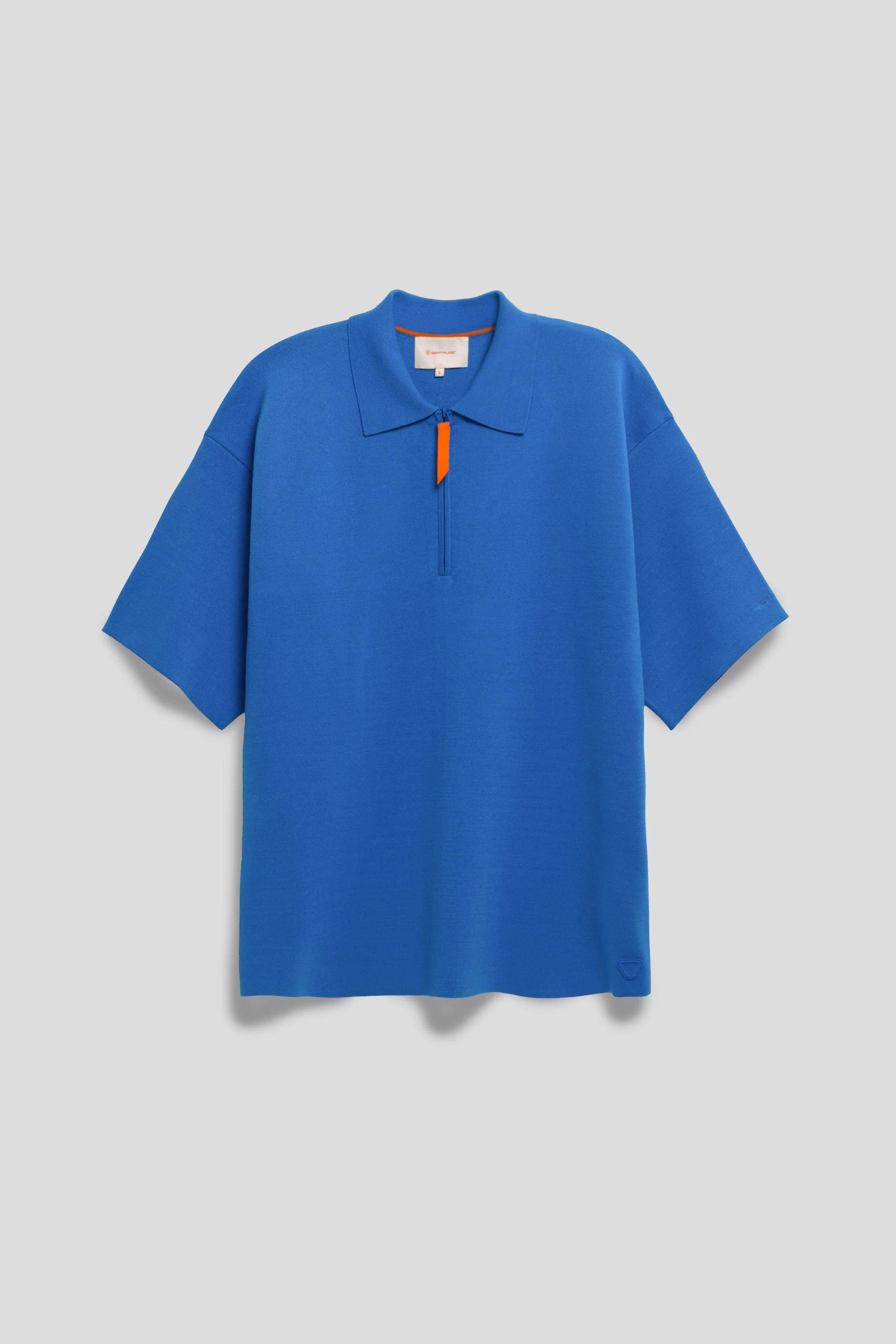 Polo en maille avec col zippé Lulu