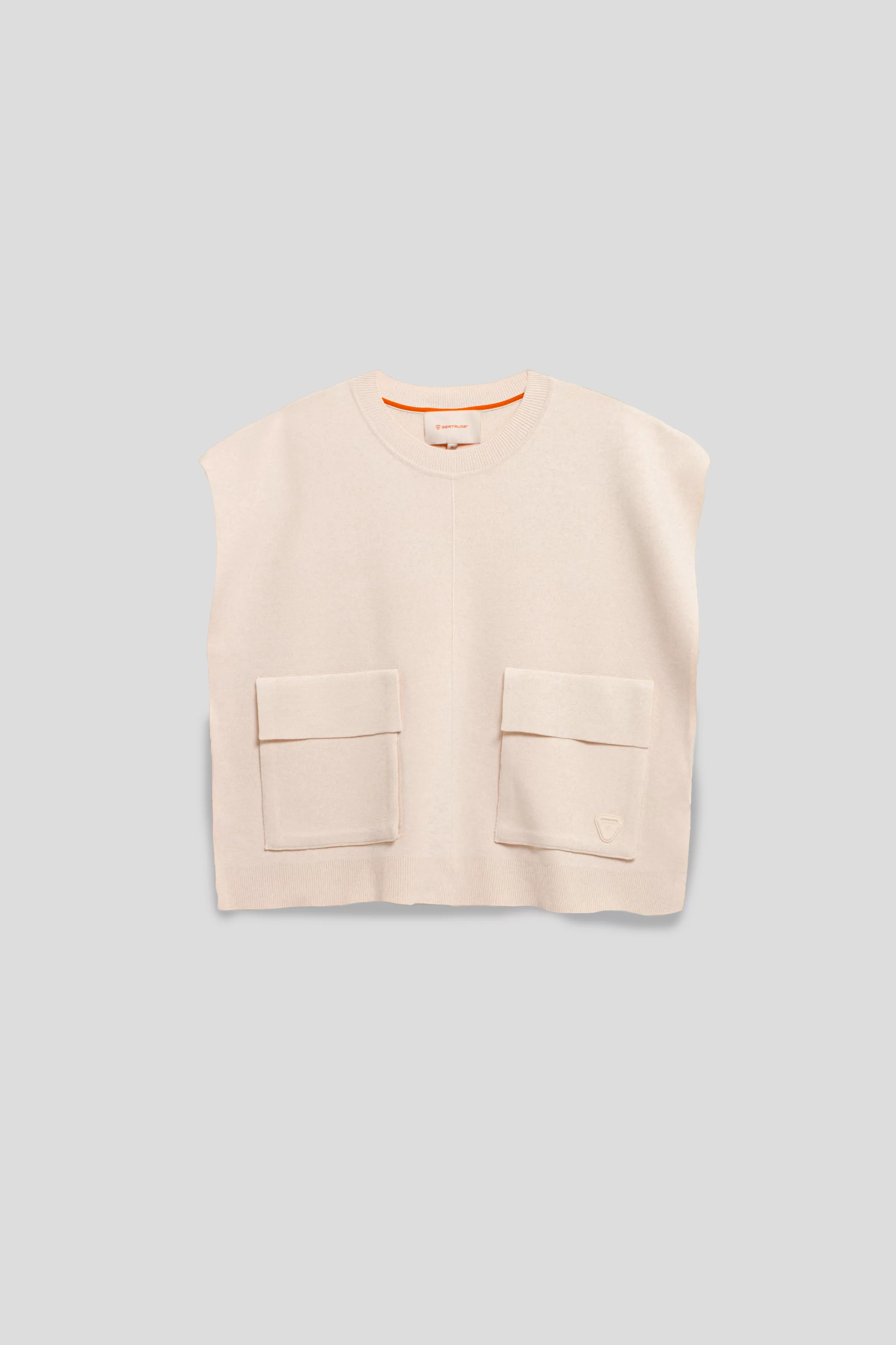 Round-neck knit sweater Chen