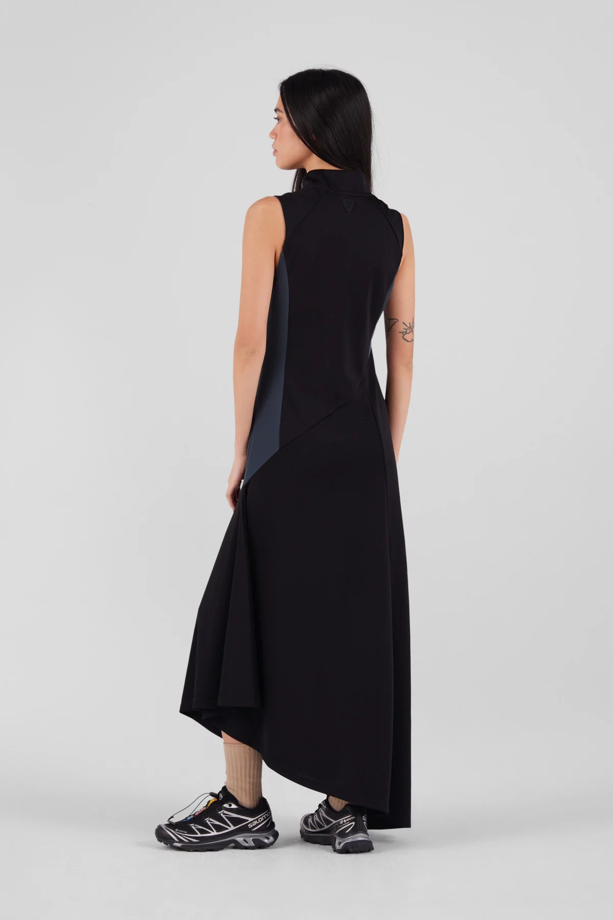 Robe longue en maille Fanelie