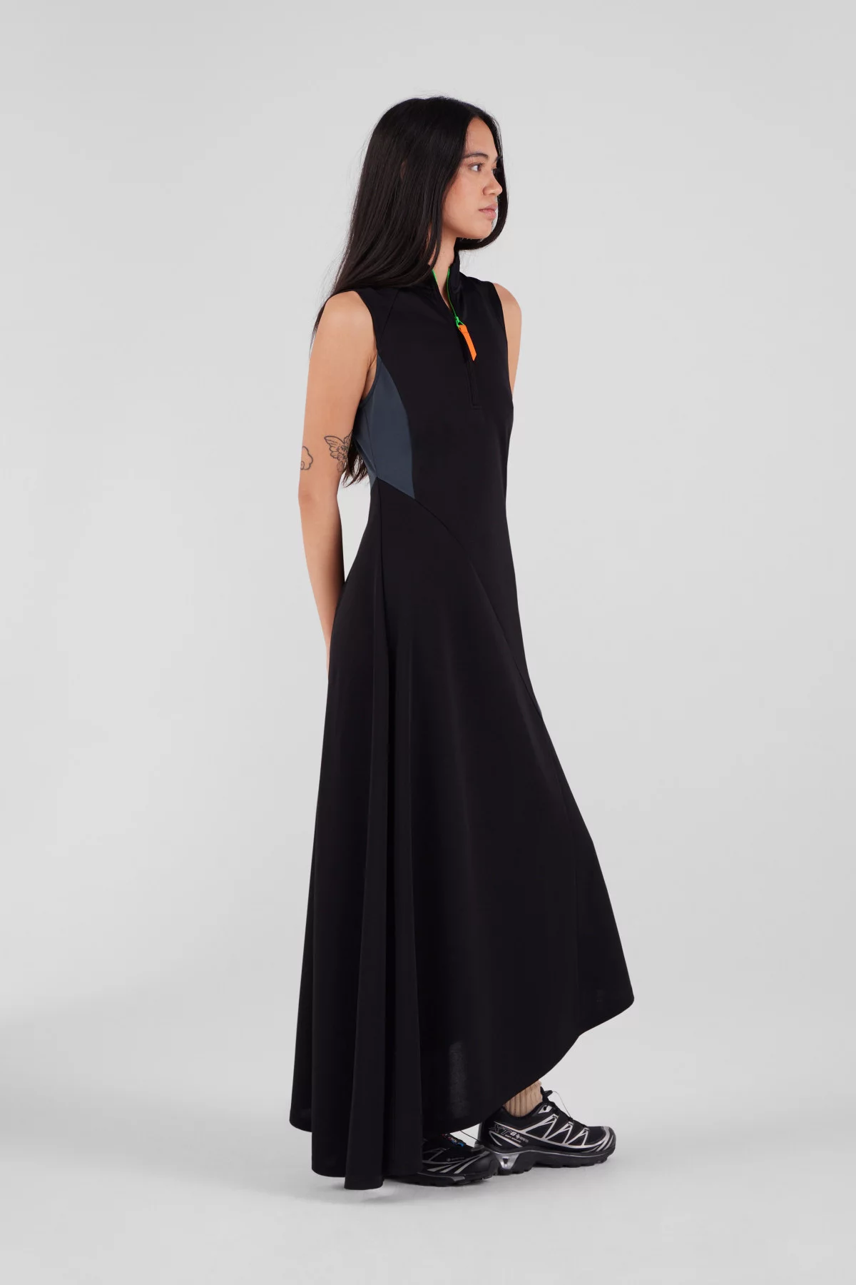 Robe longue en maille Fanelie
