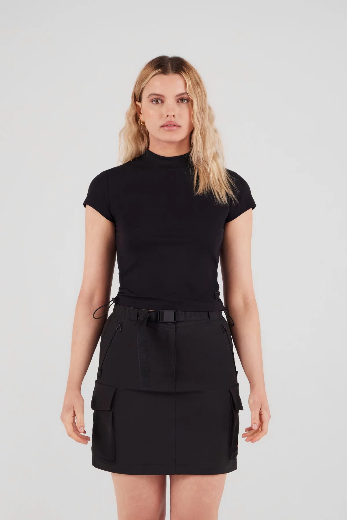 T-shirt moulant en jersey technique Janet