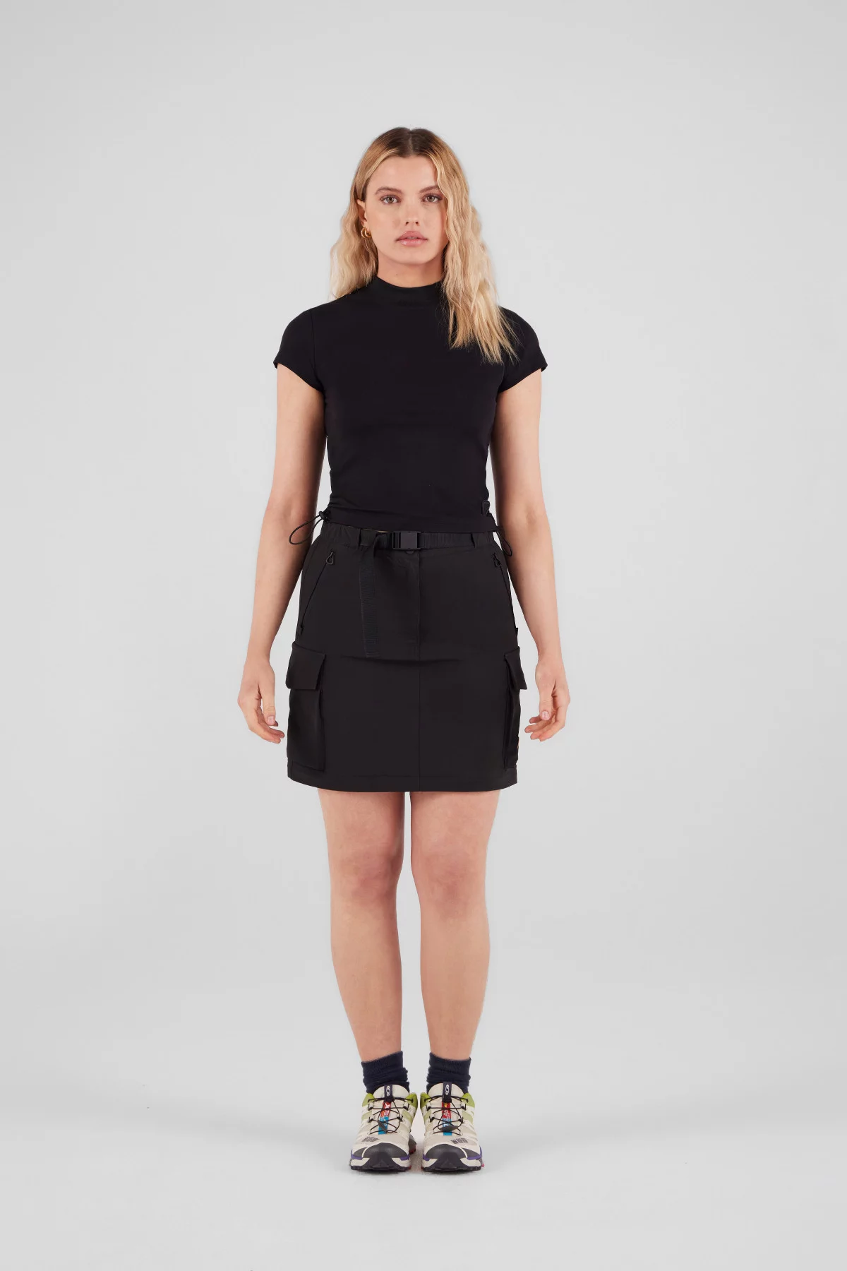 T-shirt moulant en jersey technique Janet