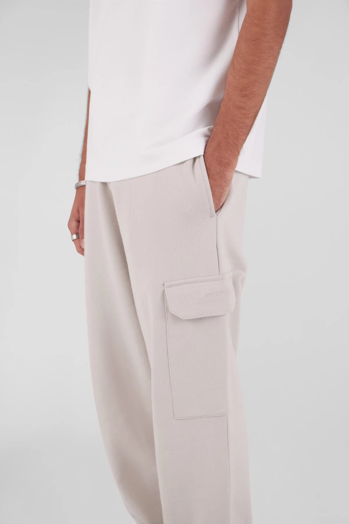 Pantalon de jogging unisexe avec poches cargo Mario
