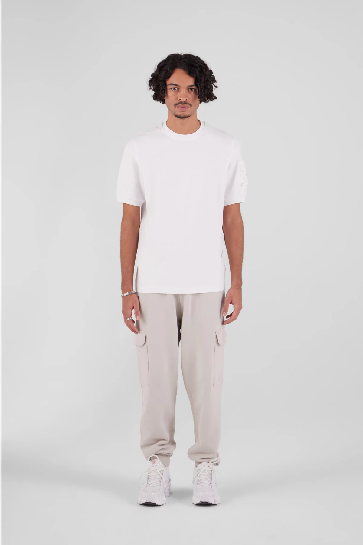 Unisex cargo pockets jogging pants Mario