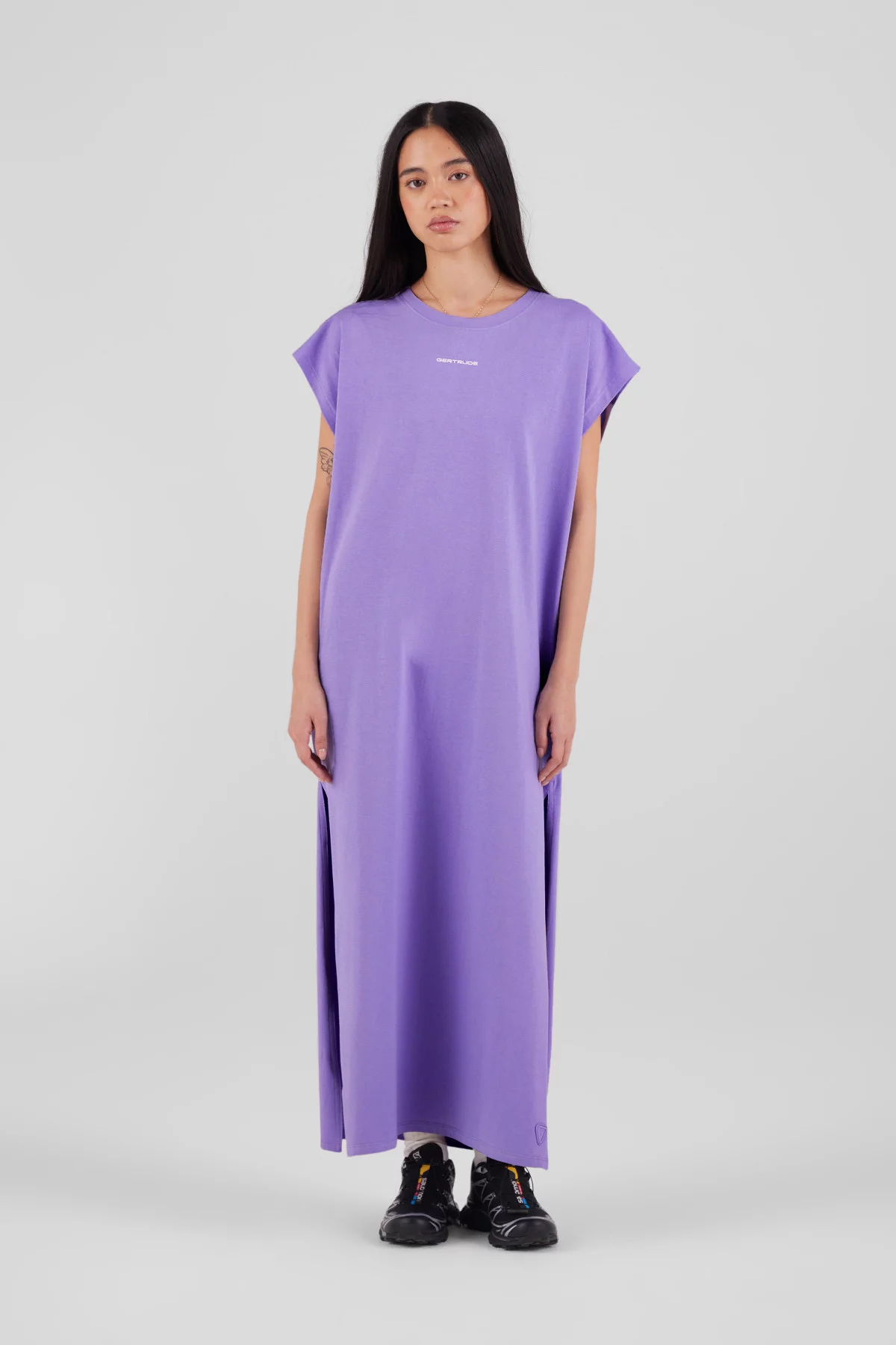 Sleeveless T-shirt dress Sophie