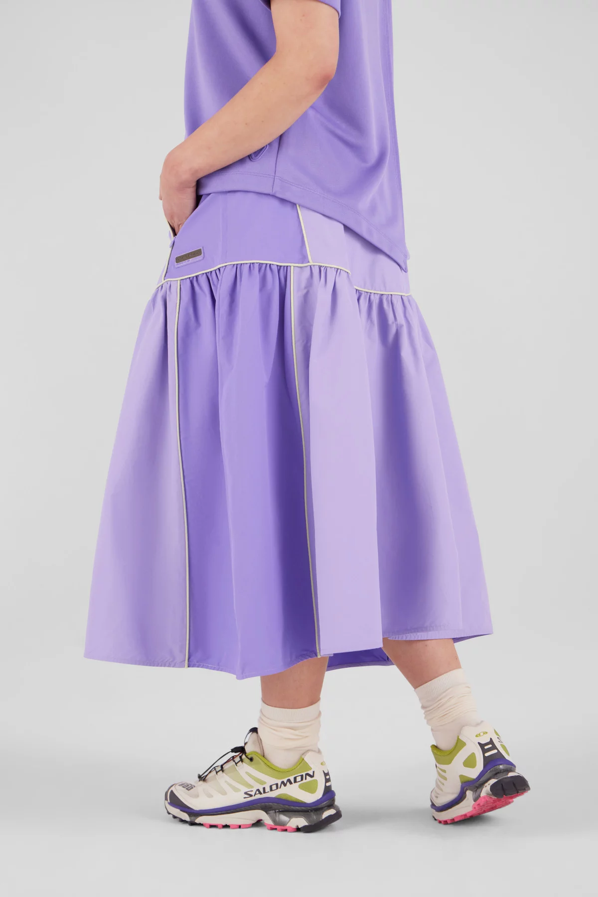 Jupe longue bicolore Judith