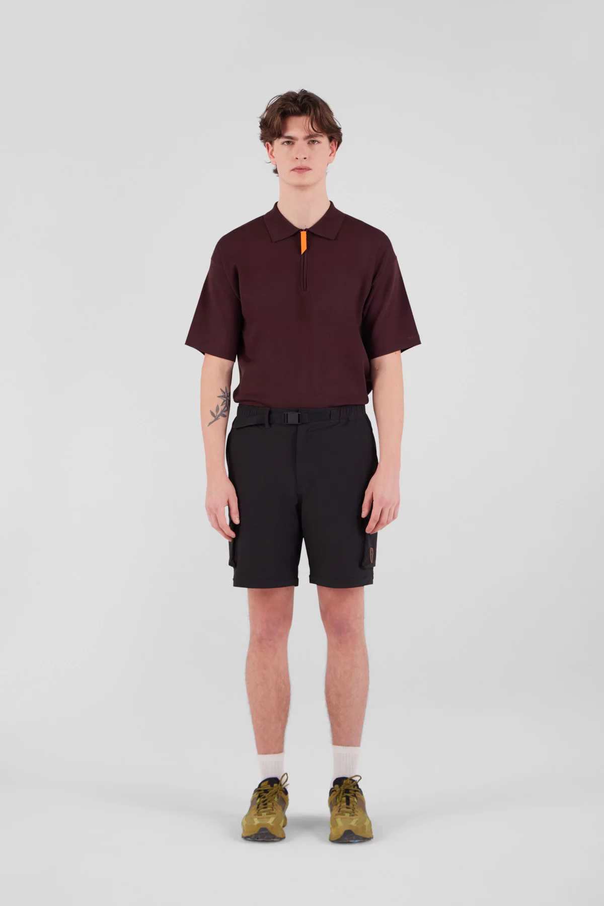 2-in-1 pants in stretch ripstop Marin