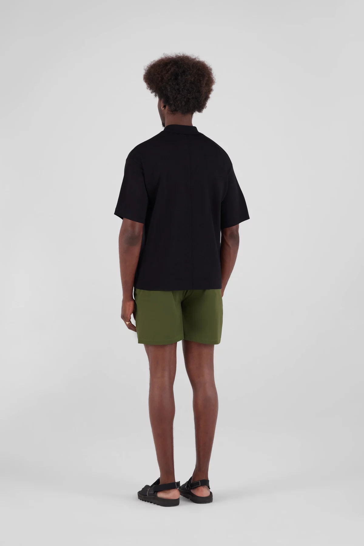 Knitted polo shirt with zip collar Lulu