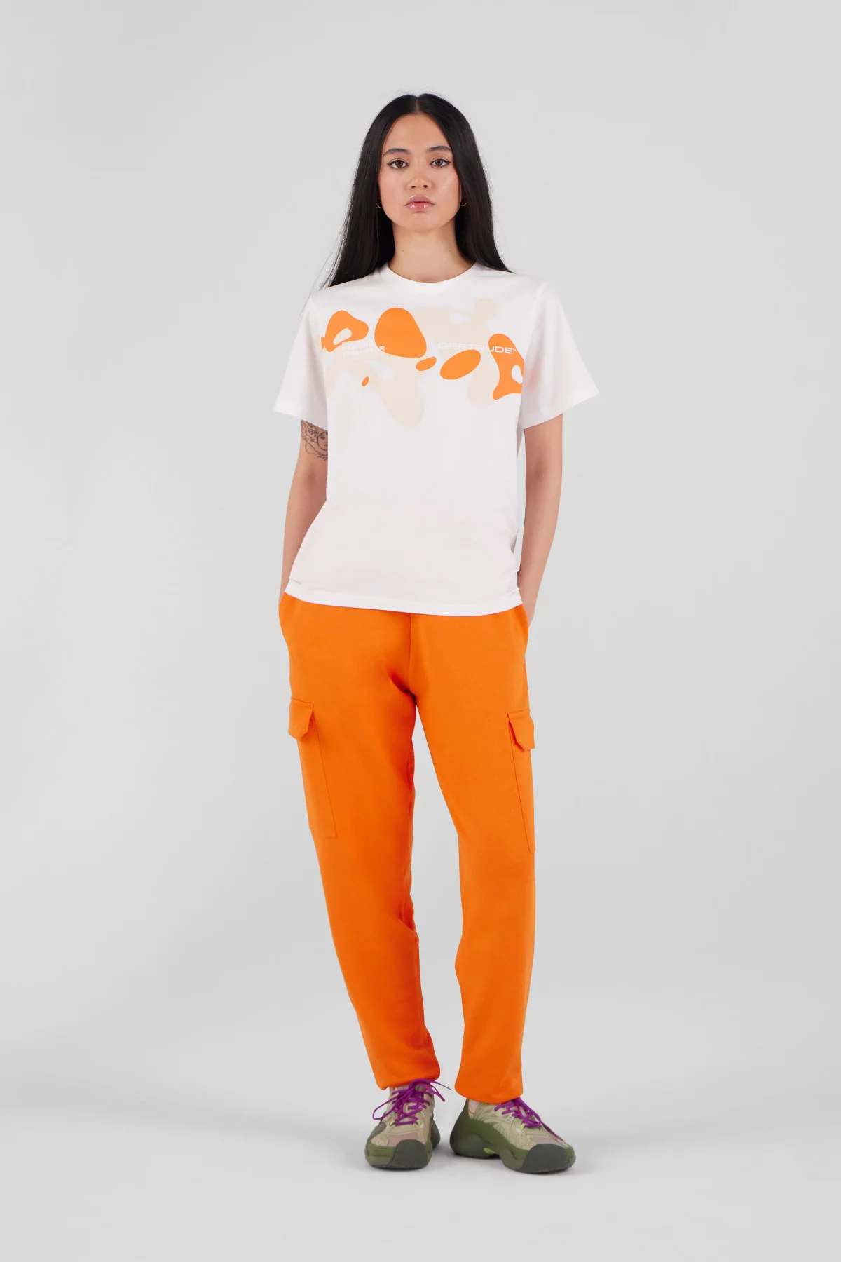 Pantalon de jogging unisexe avec poches cargo Mario