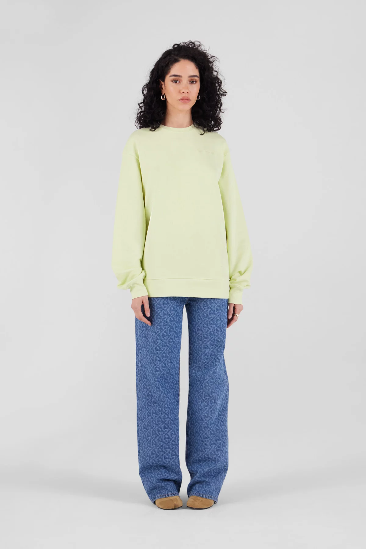 Unisex round-neck sweatshirt Guillaume