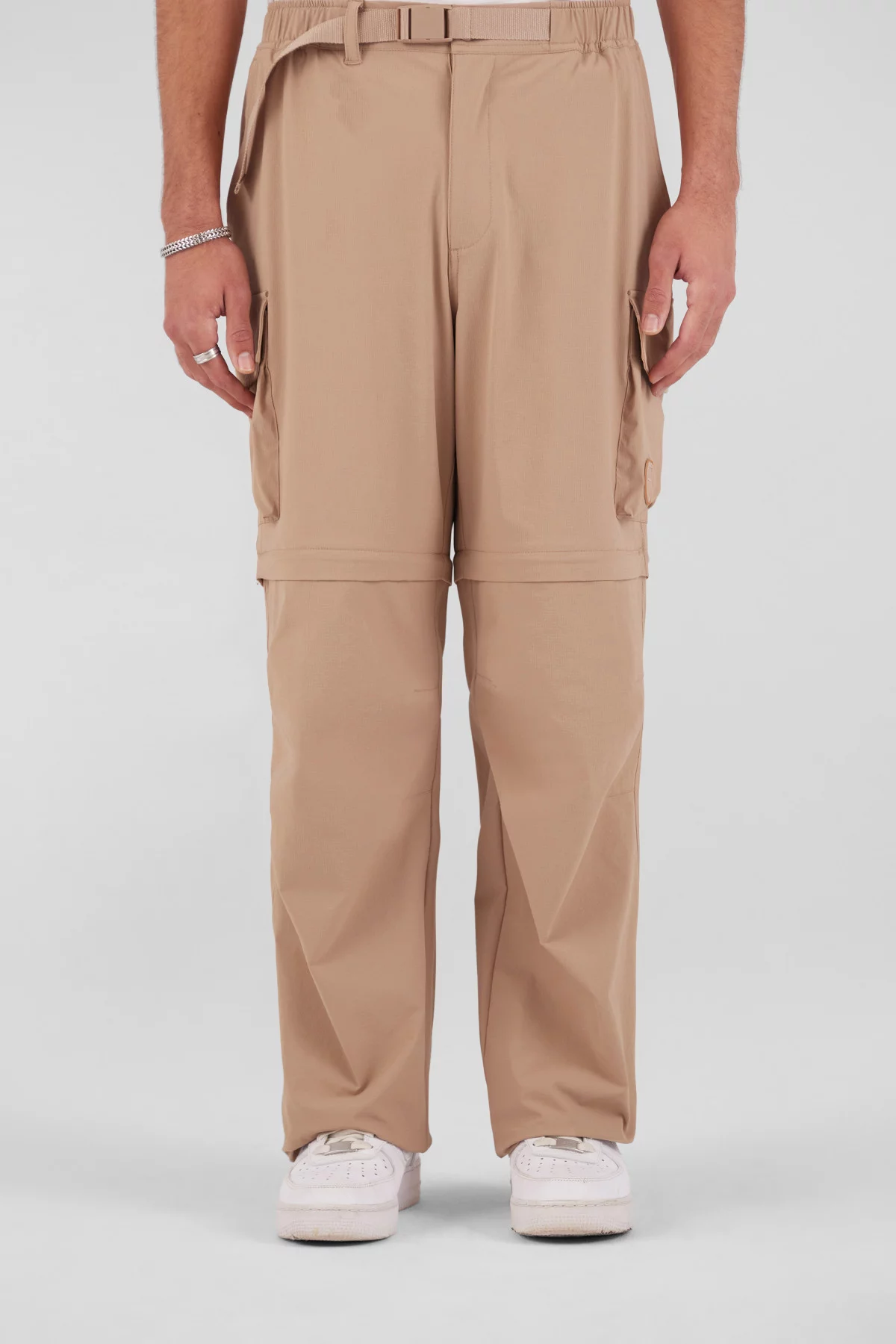 2-in-1 pants in stretch ripstop Marin