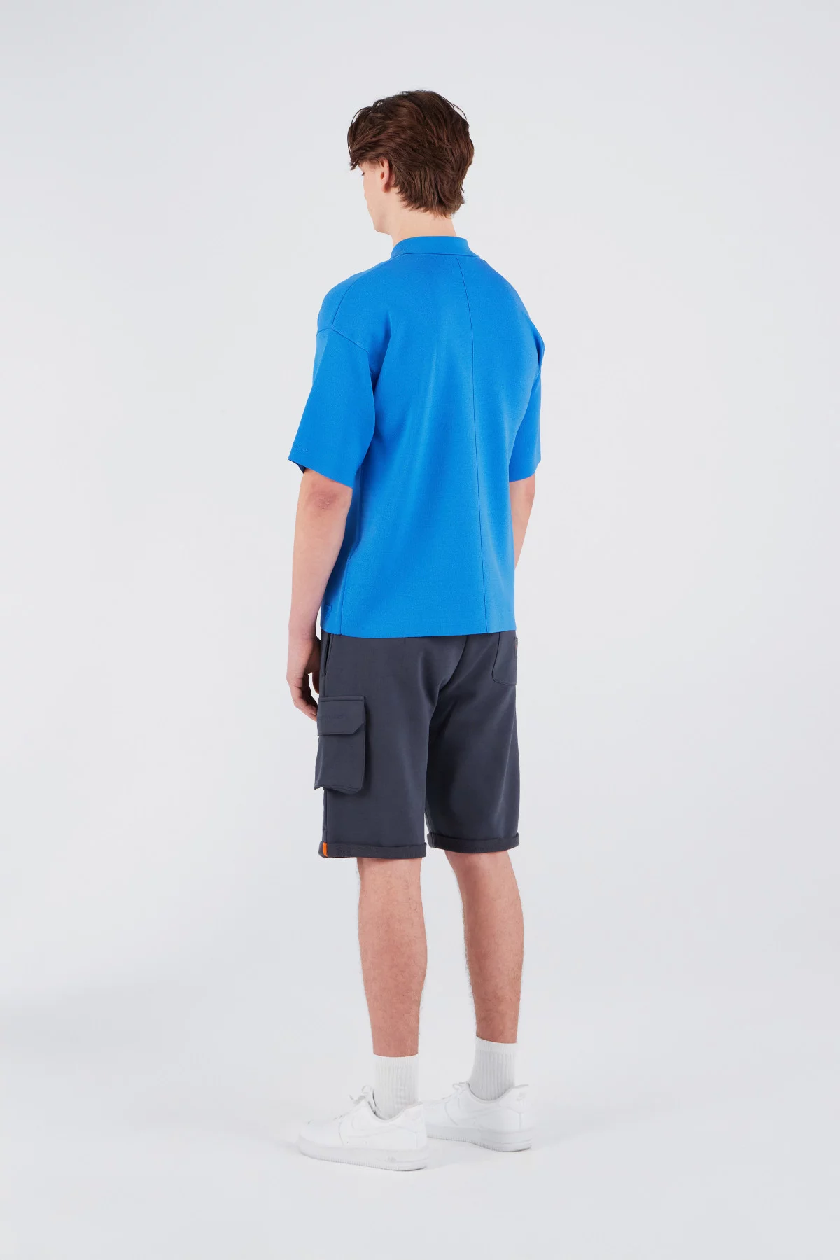 Polo en maille avec col zippé Lulu