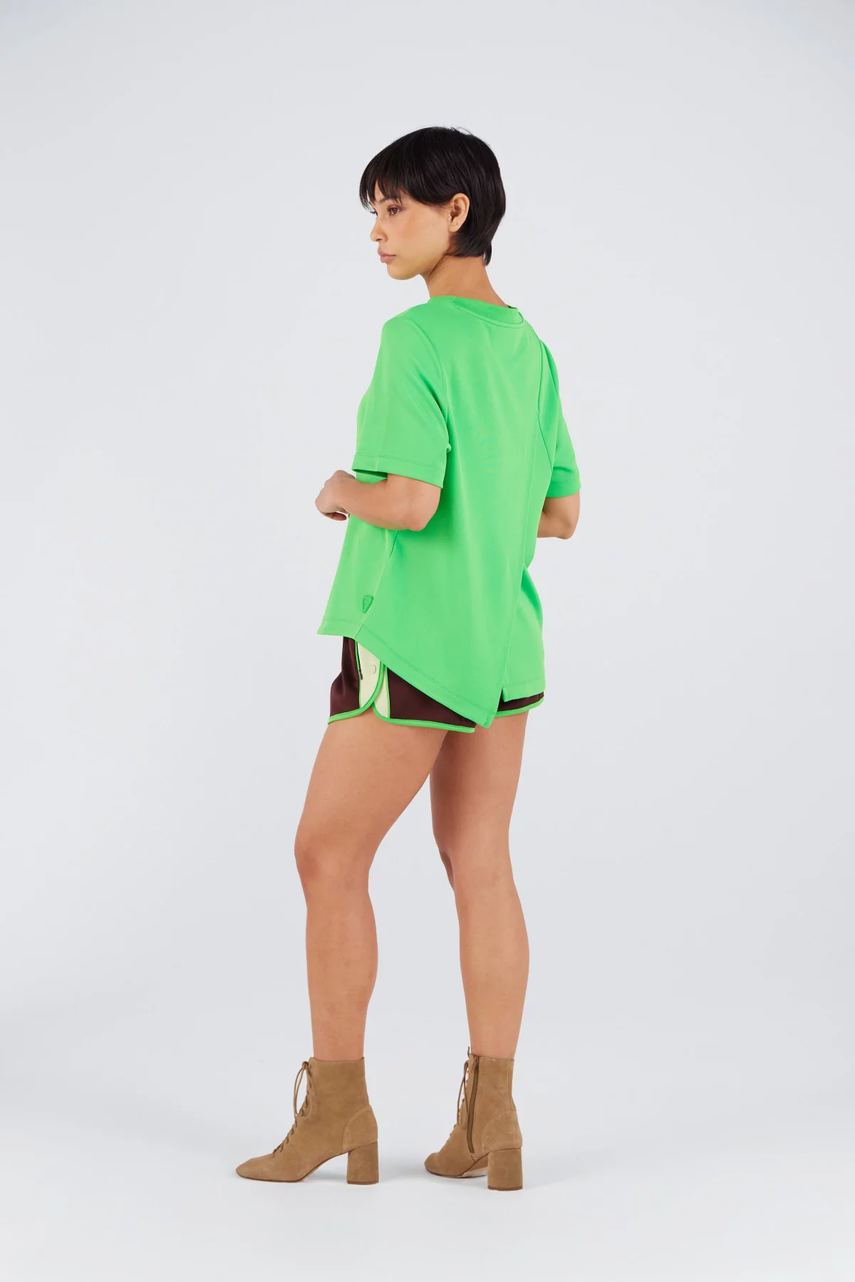 Top en maille asymétrique avec dos ouvert Walden