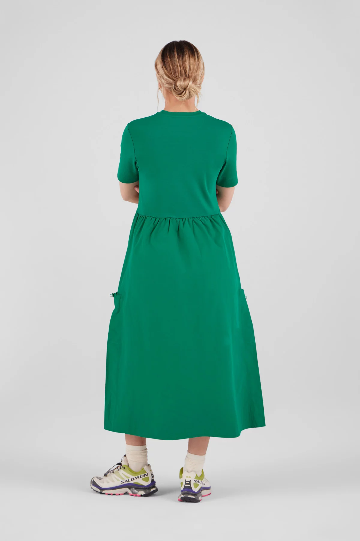Long dress with short sleeves Marcella